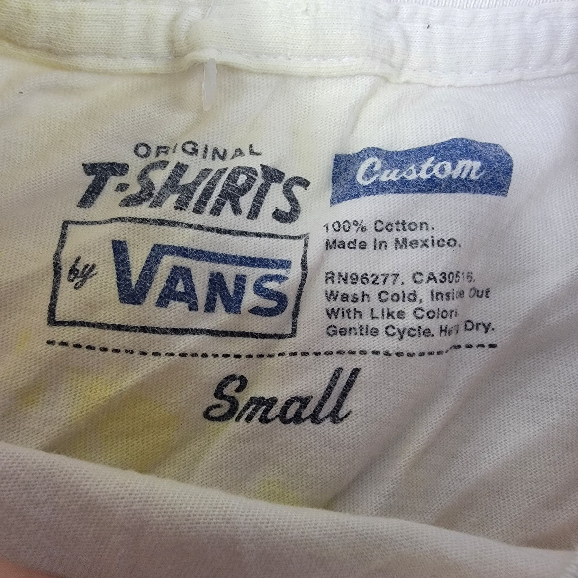 Vans Vans The Endless Wait Graphic Tee Adults Small White Short S Size US S / EU 44-46 / 1 - 5 Thumbnail
