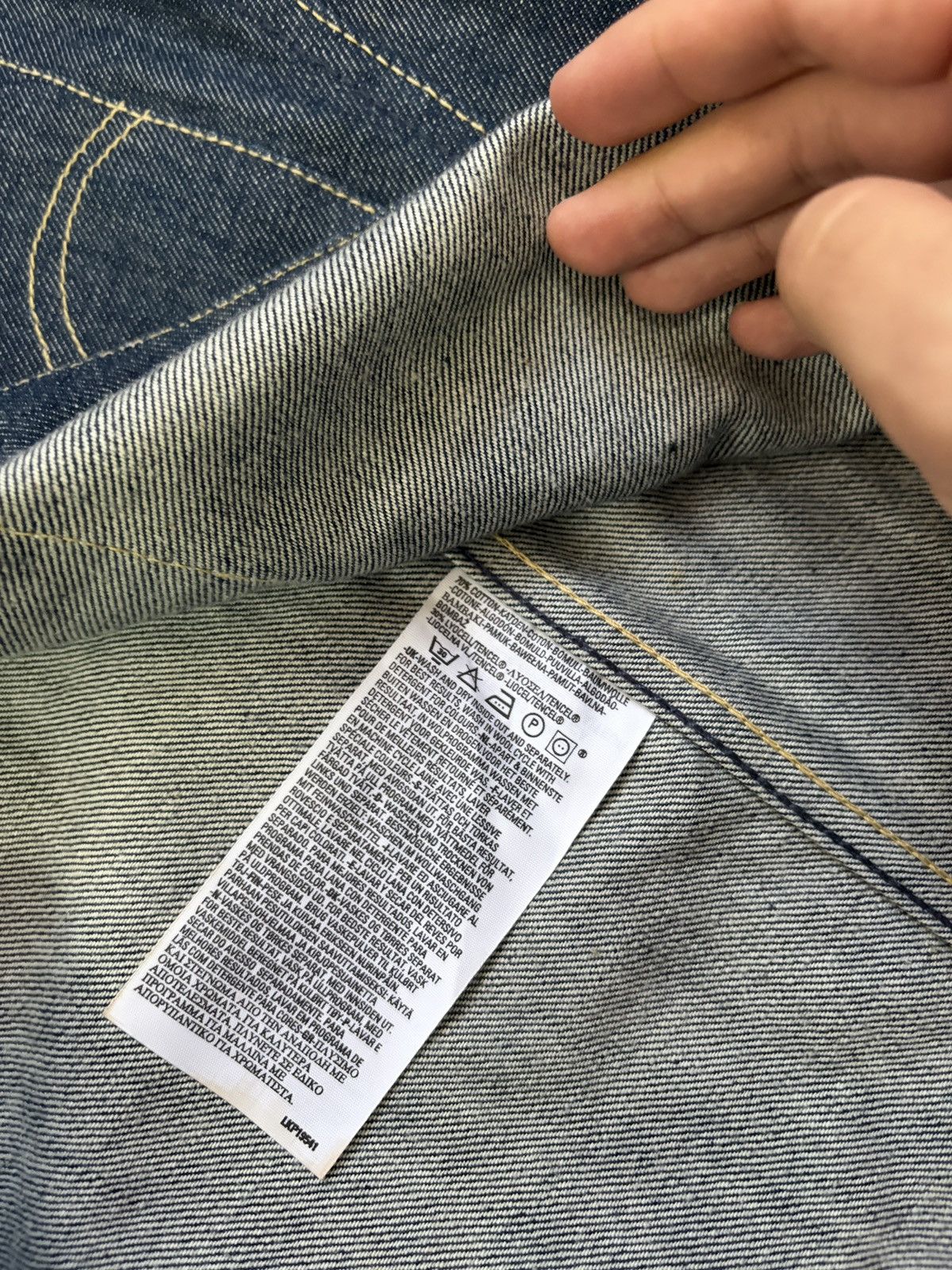 Levi's Levi’s Engineered Jeans Denim Jacket Dark Indigo L Size US L / EU 52-54 / 3 - 5 Thumbnail