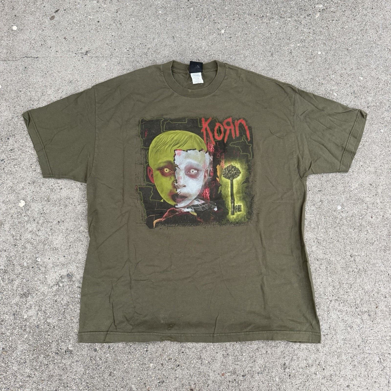 Band Tees × Giant × Vintage Vintage 2006 Giant Korn Tour See You The Other Side Band Tee Size US XXL / EU 58 / 5 - 3 Thumbnail