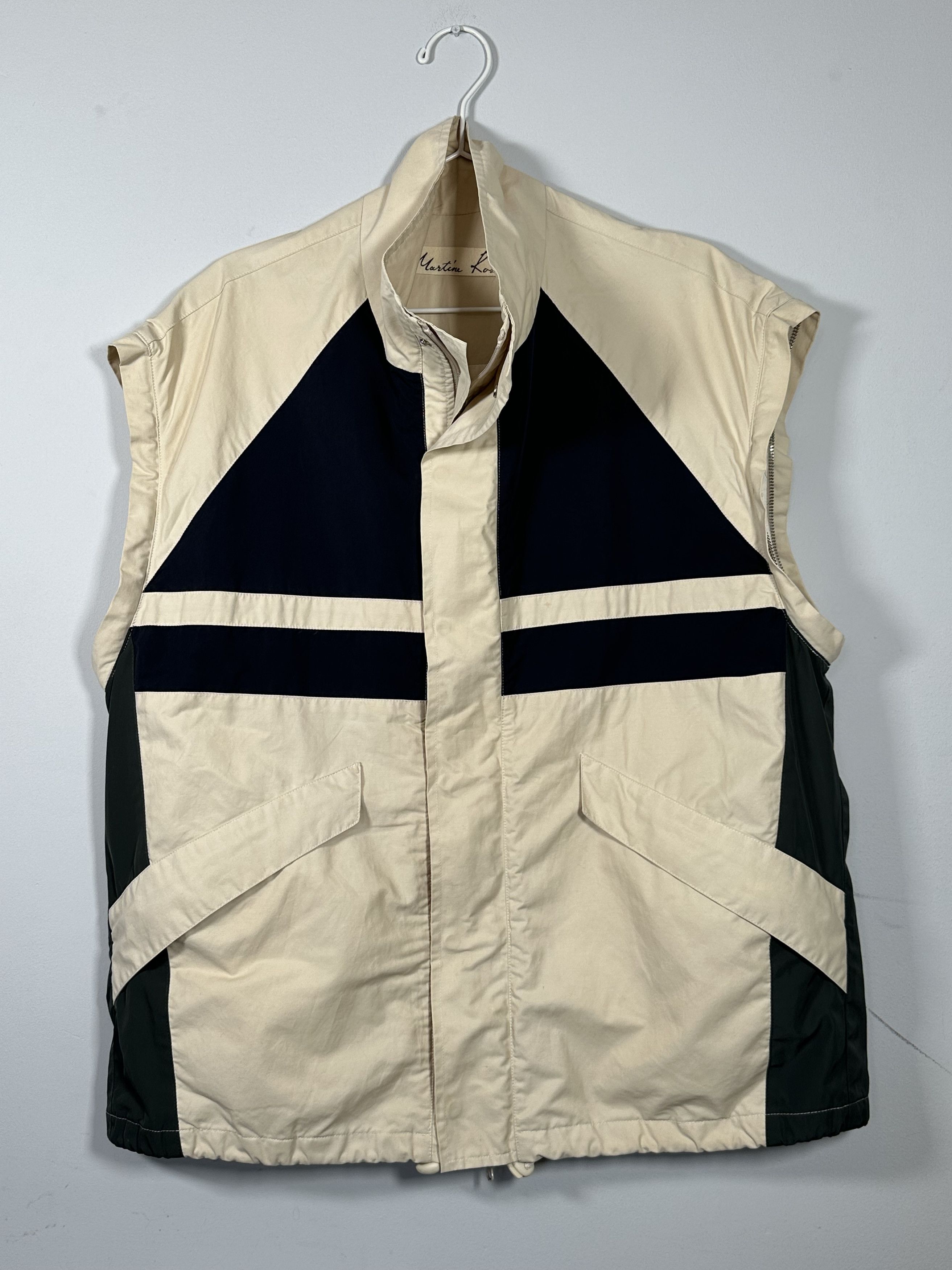 Martine Rose Beige Sleeveless Jacket
