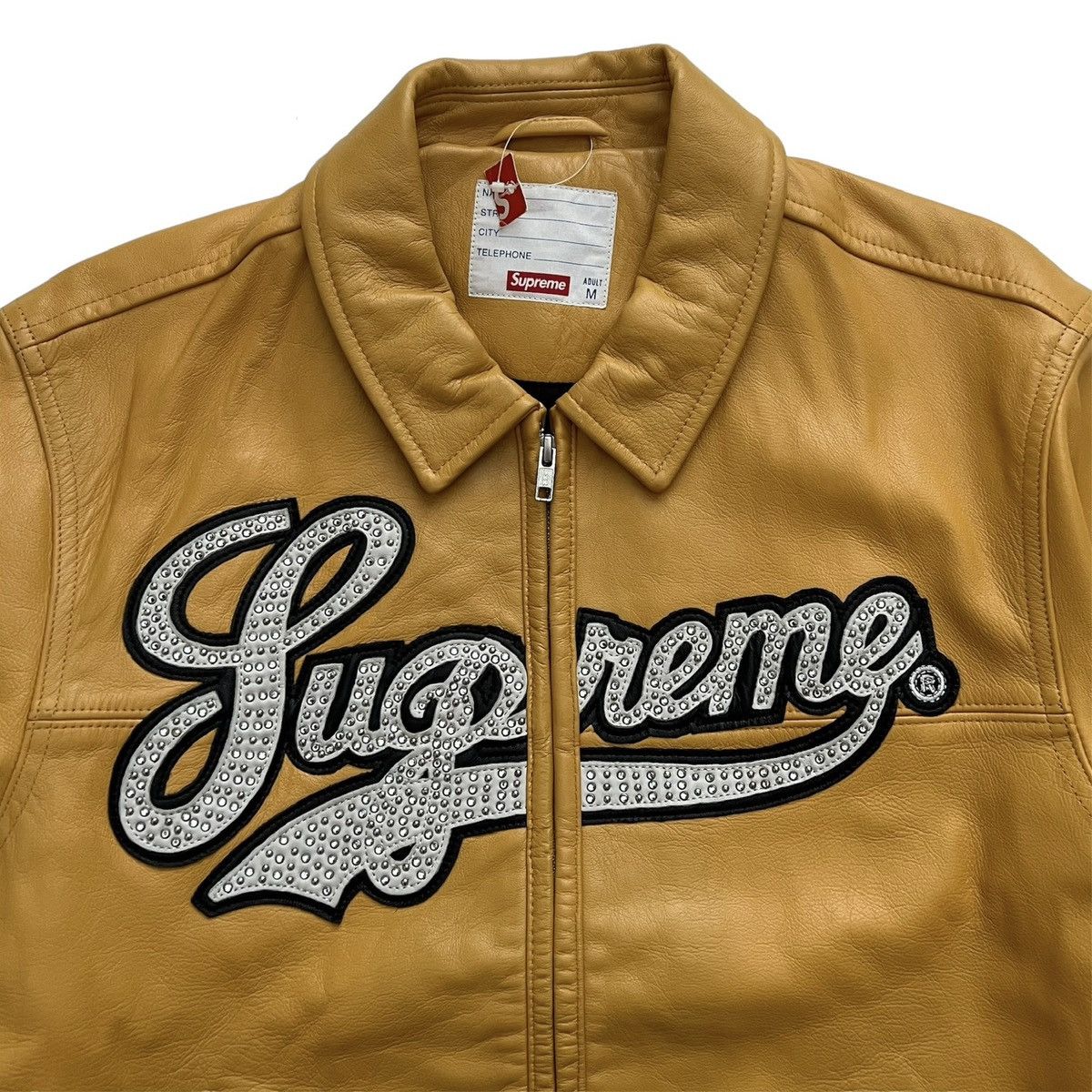 Supreme SS16 Uptown Leather Jacket Size US M / EU 48-50 / 2 - 4 Thumbnail
