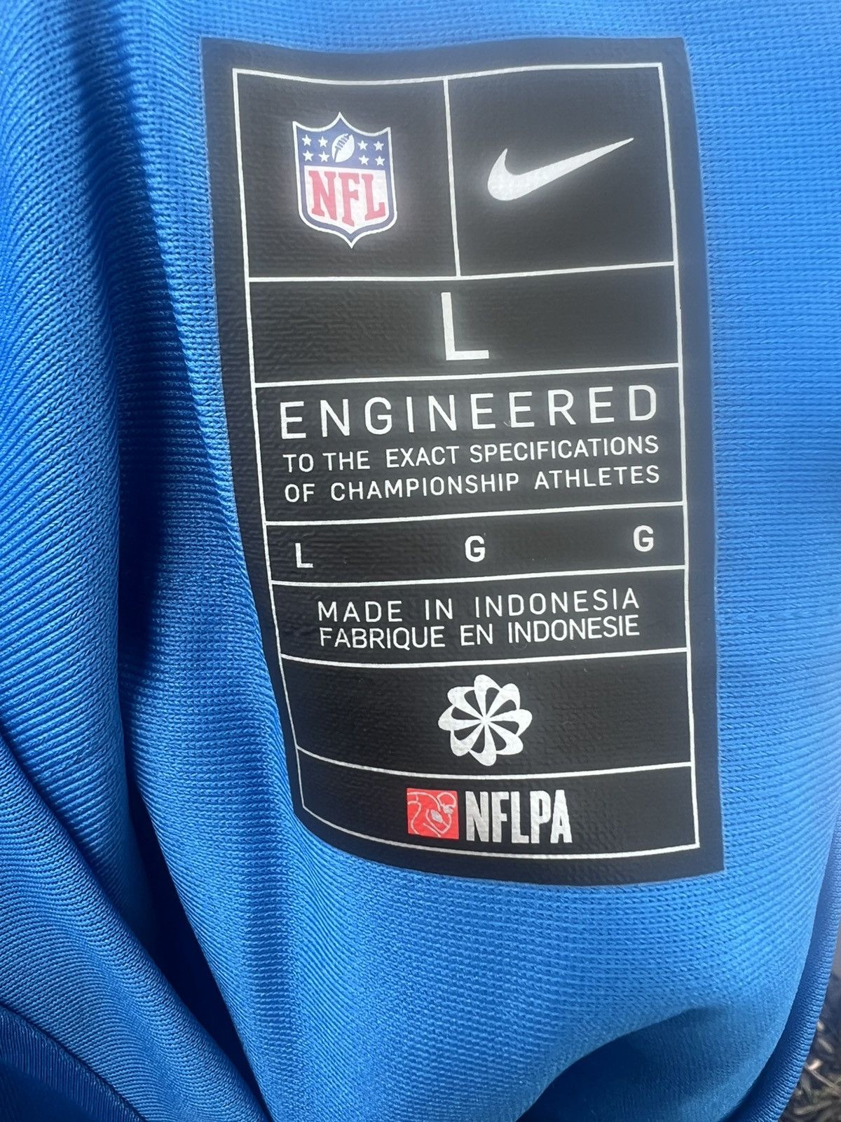 Nike Jared Goff Nike Detroit Lions Size US L / EU 52-54 / 3 - 17 Thumbnail