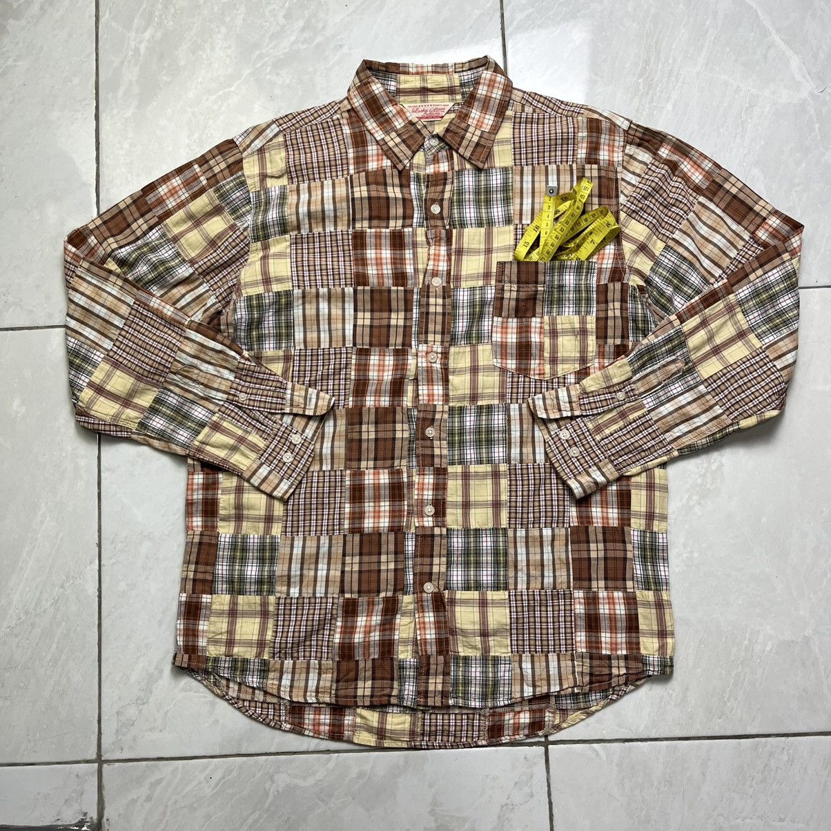 Lucky Brand Patchwork button ups shirt by lucky brand Size US L / EU 52-54 / 3 - 5 Thumbnail