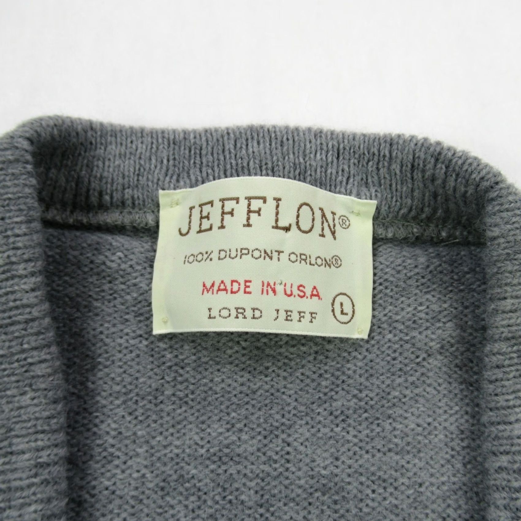 Vintage Vintage Jefflon Vest Lord Jeff Mens Large Sleeveless USA Golf Casual Size US L / EU 52-54 / 3 - 3 Thumbnail