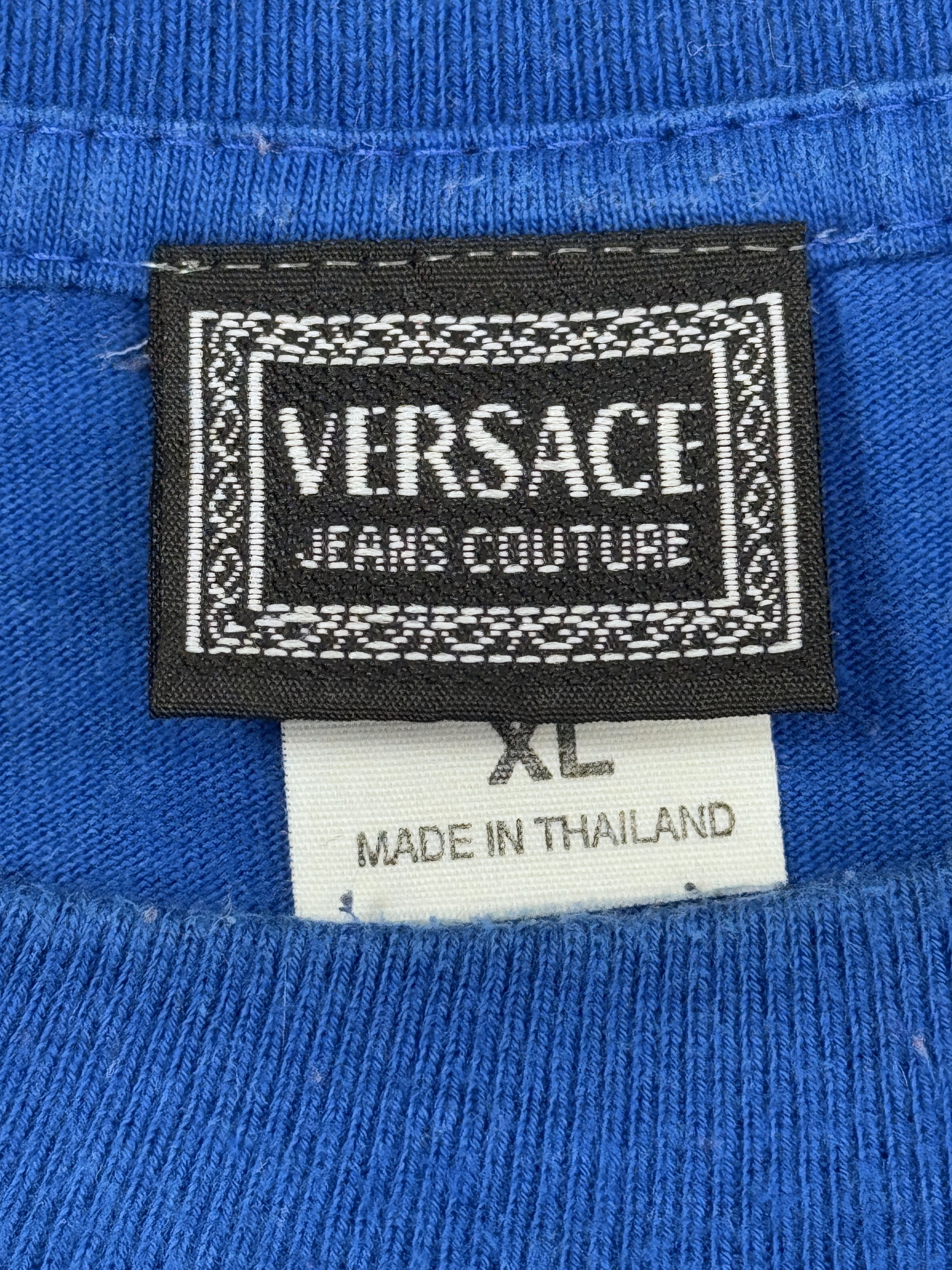 Versace × Versace Jeans Couture × Vintage Vintage Versace Jeans Couture T-Shirt Medusa Logo Size US XL / EU 56 / 4 - 6 Thumbnail