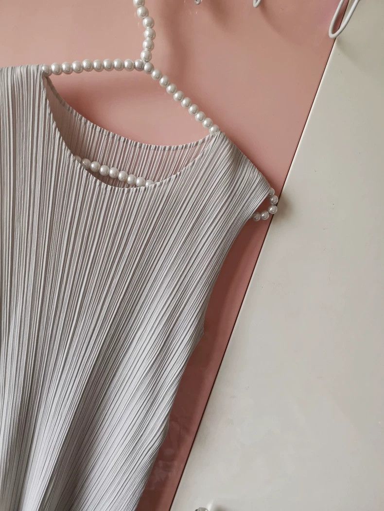 Issey Miyake issey miyake size:3 Beige sleeveless vest 2505-Nextarrow Size XXS / US 00 / IT 34 - 3 Thumbnail