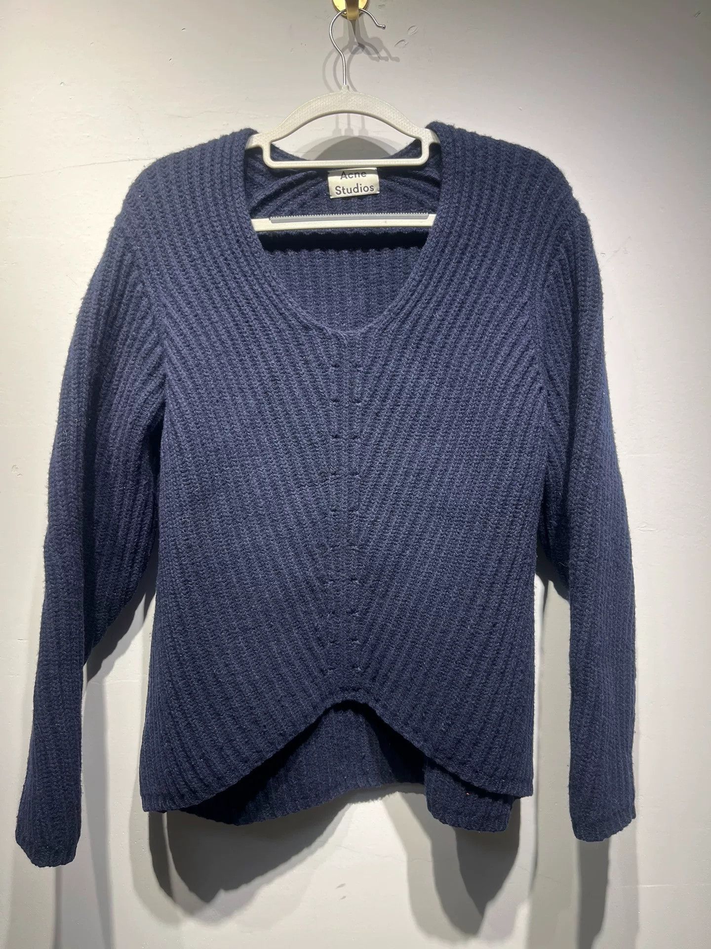 Acne Studios Acne Studios Wool Blue Sweater XXS Women Size XXS / US 00 / IT 34 - 1 Thumbnail