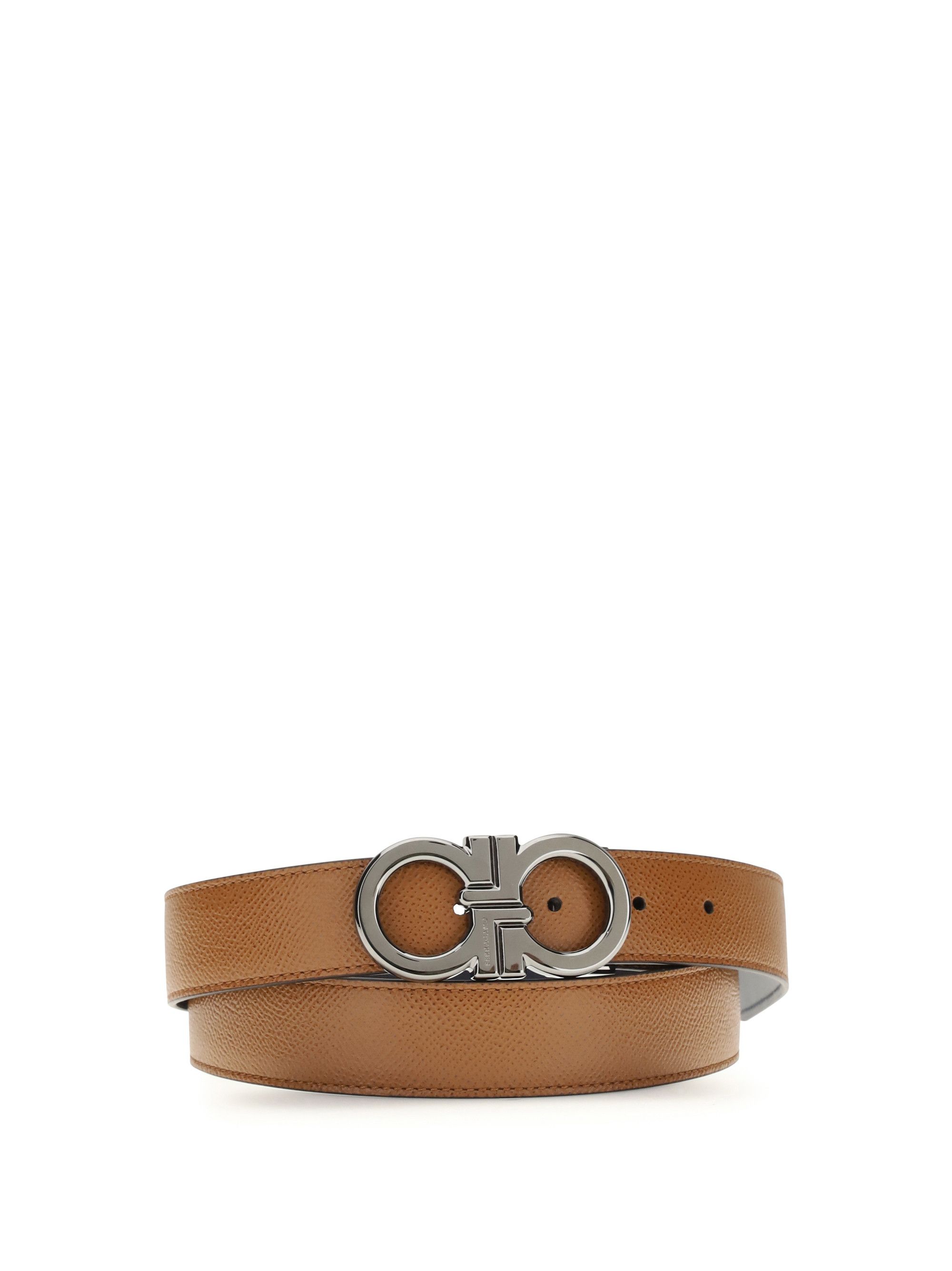 Salvatore Ferragamo Reversible and adjustable Gancini Belt Size ONE SIZE - 1 Thumbnail