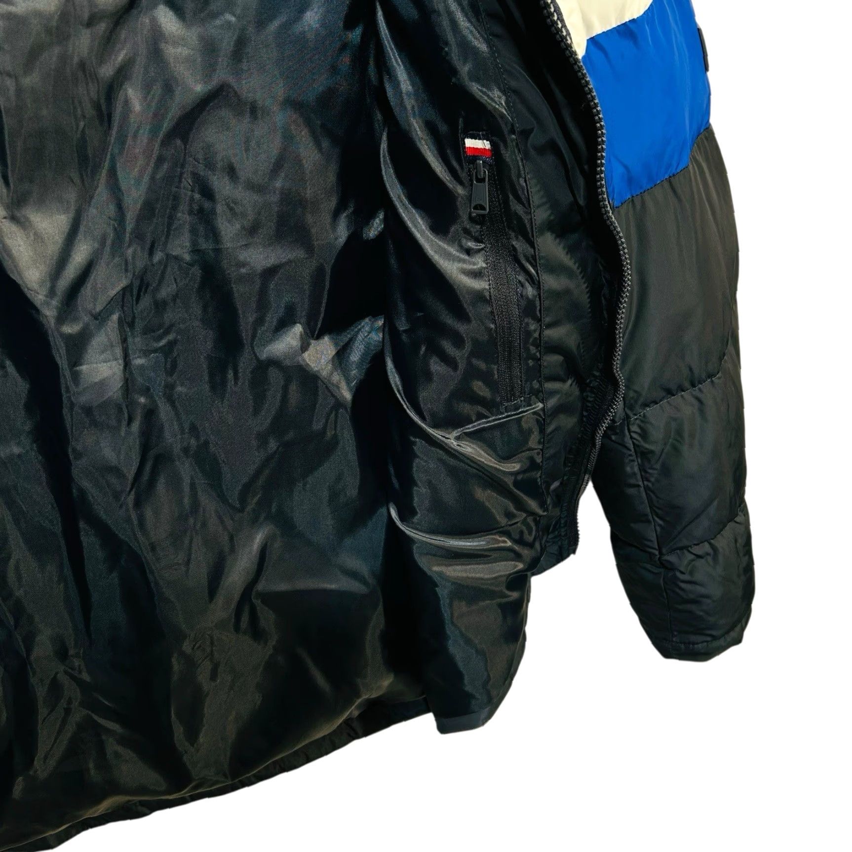 Tommy Hilfiger Tommy Hilfiger Men’s Hooded Puffer Jacket XL Blue Quilted Winter Coat Jacket Size US XL / EU 56 / 4 - 6 Thumbnail