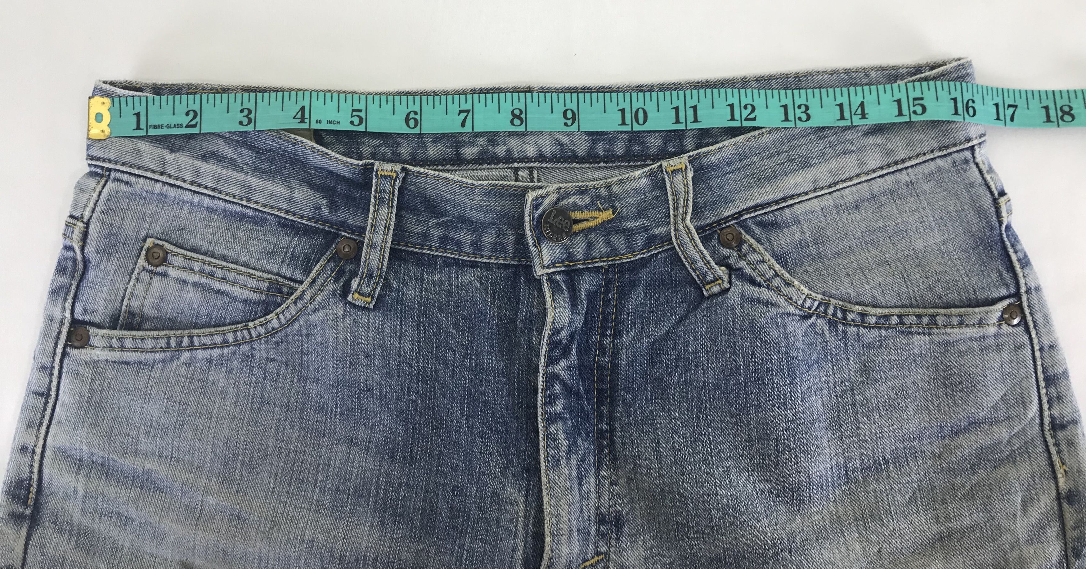 Lee Vintage Lee Riders Distressed Flare Jeans Size US 32 / EU 48 - 13 Thumbnail