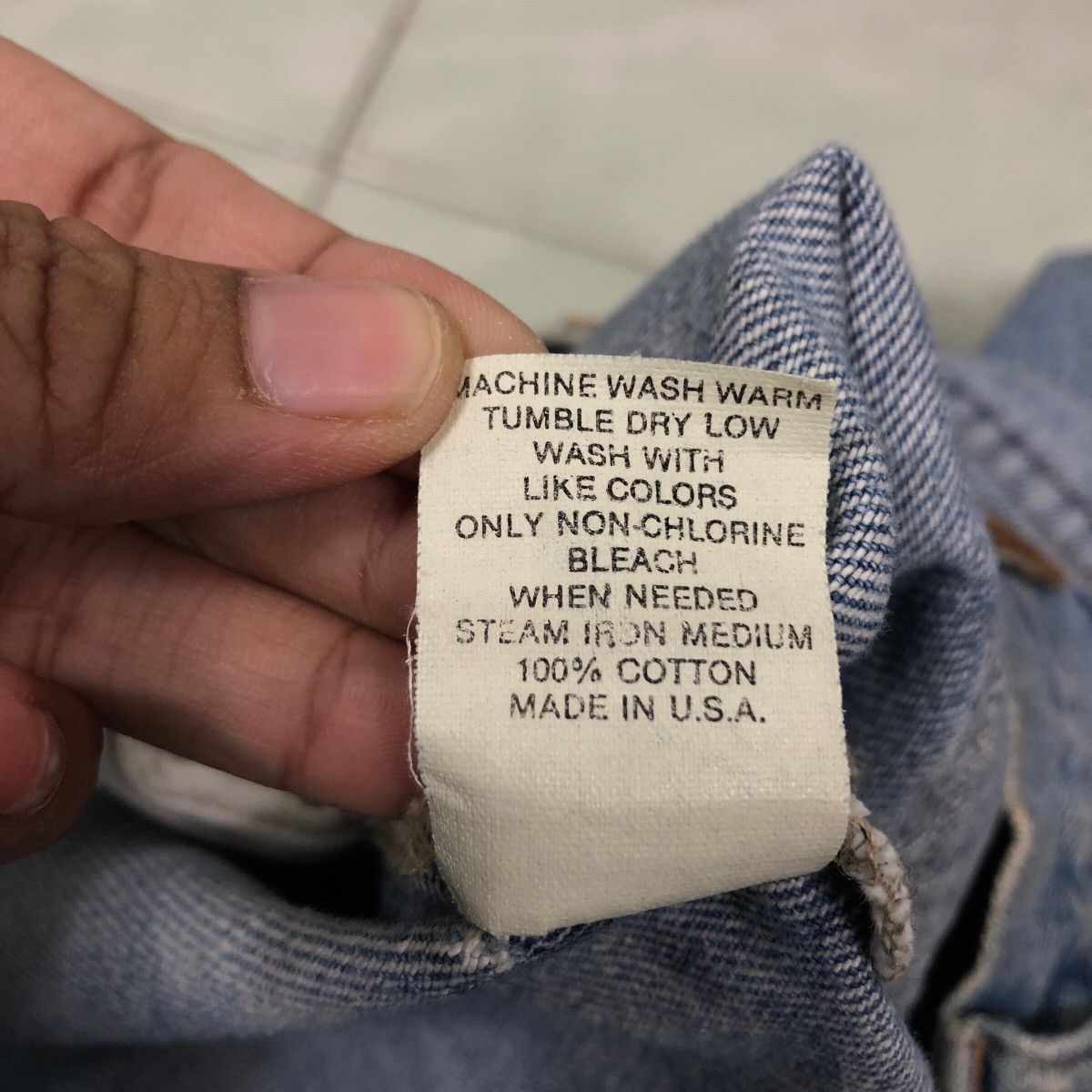 RRL Ralph Lauren 🔥VINTAGE SELVEDGES DENIM JEANS DOUBLE RL RRL DISTRESSED Size US 36 / EU 52 - 22 Thumbnail