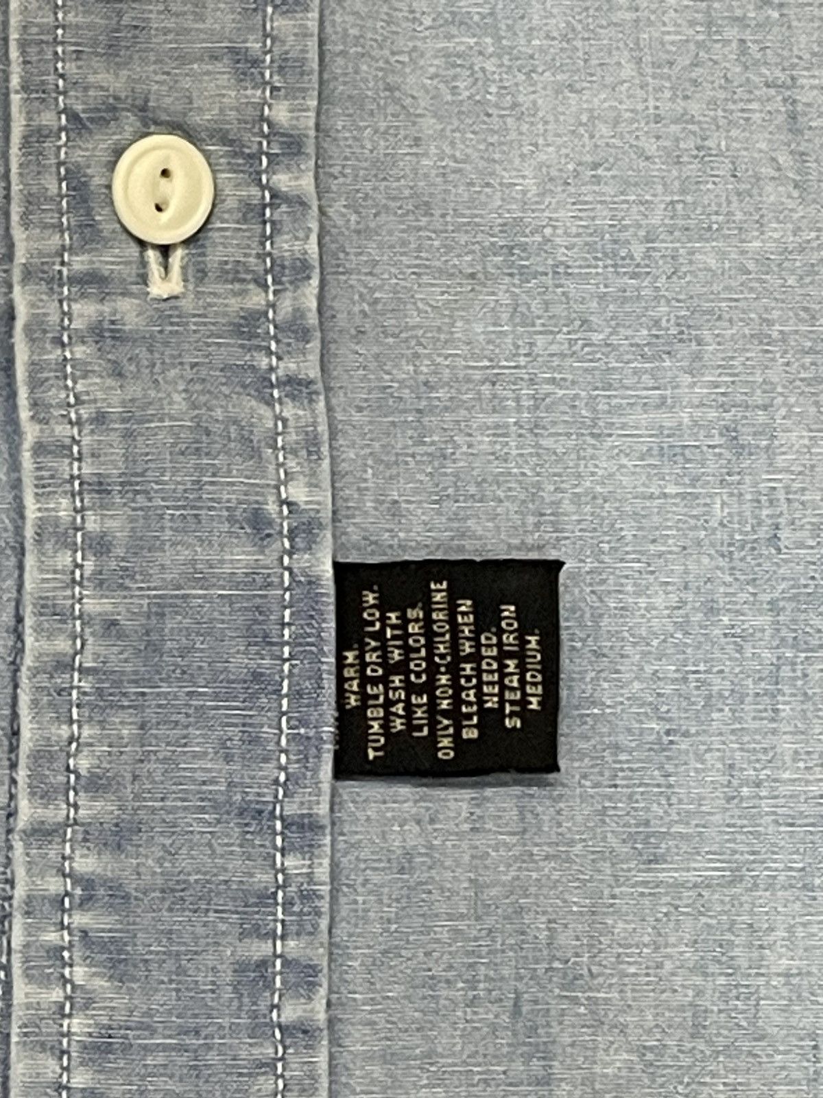 RRL Ralph Lauren RRL Ralph Lauren Western Denim L/S Button Up Shirt Size US L / EU 52-54 / 3 - 12 Thumbnail