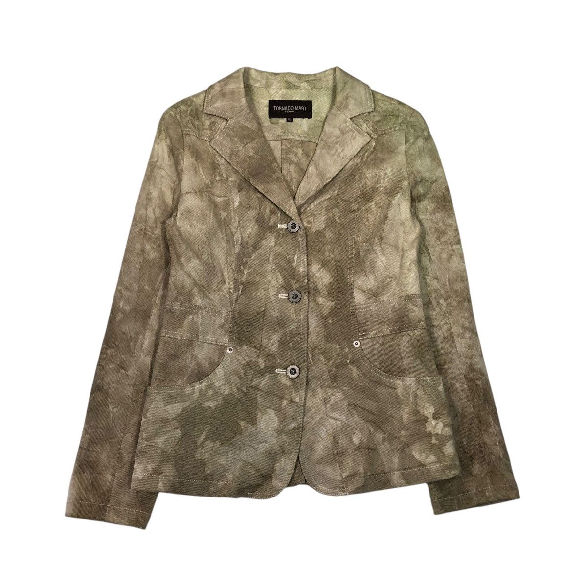 Hysteric Glamour 🔥VINTAGE BIKER JACKET ACID WASH DESIGN TORNADO MART Size M / US 6-8 / IT 42-44 - 1 Thumbnail