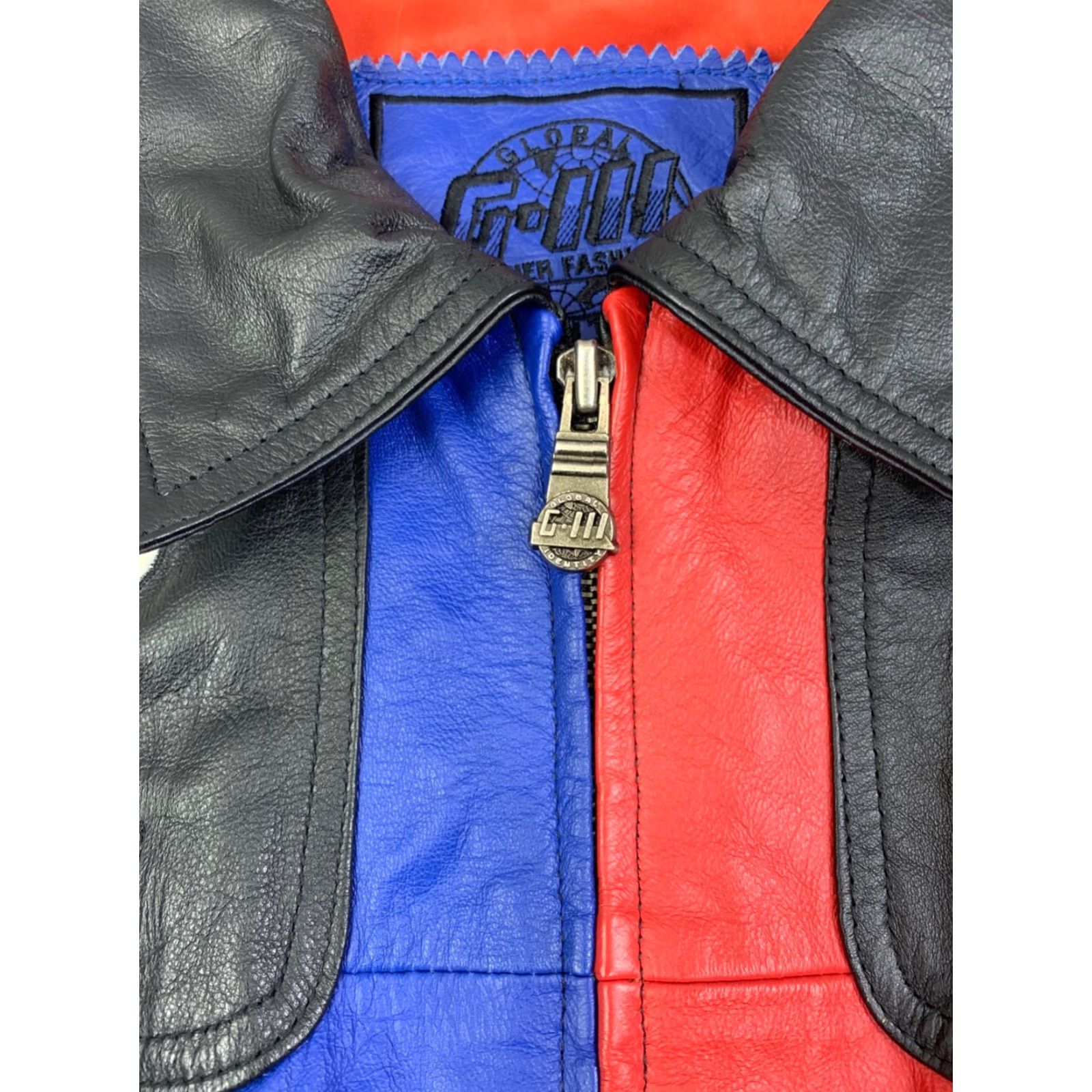 G-III VINTAGE G-III Leather Team Nascar Jacket Mens XL Black Full Zip Size US XL / EU 56 / 4 - 7 Thumbnail