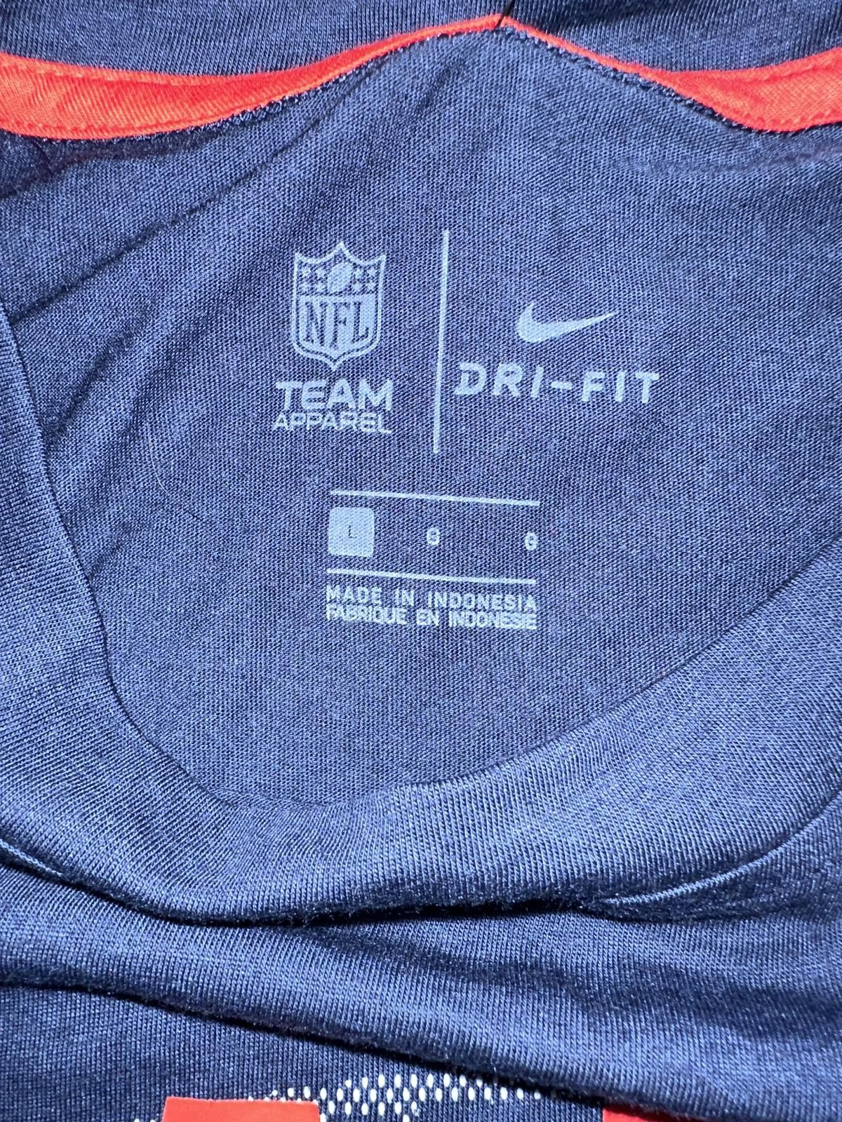 Nike Nike Women’s New England Patriots Nickname Tri-Blend Performance Crop Top Size L / US 10 / IT 46 - 4 Thumbnail