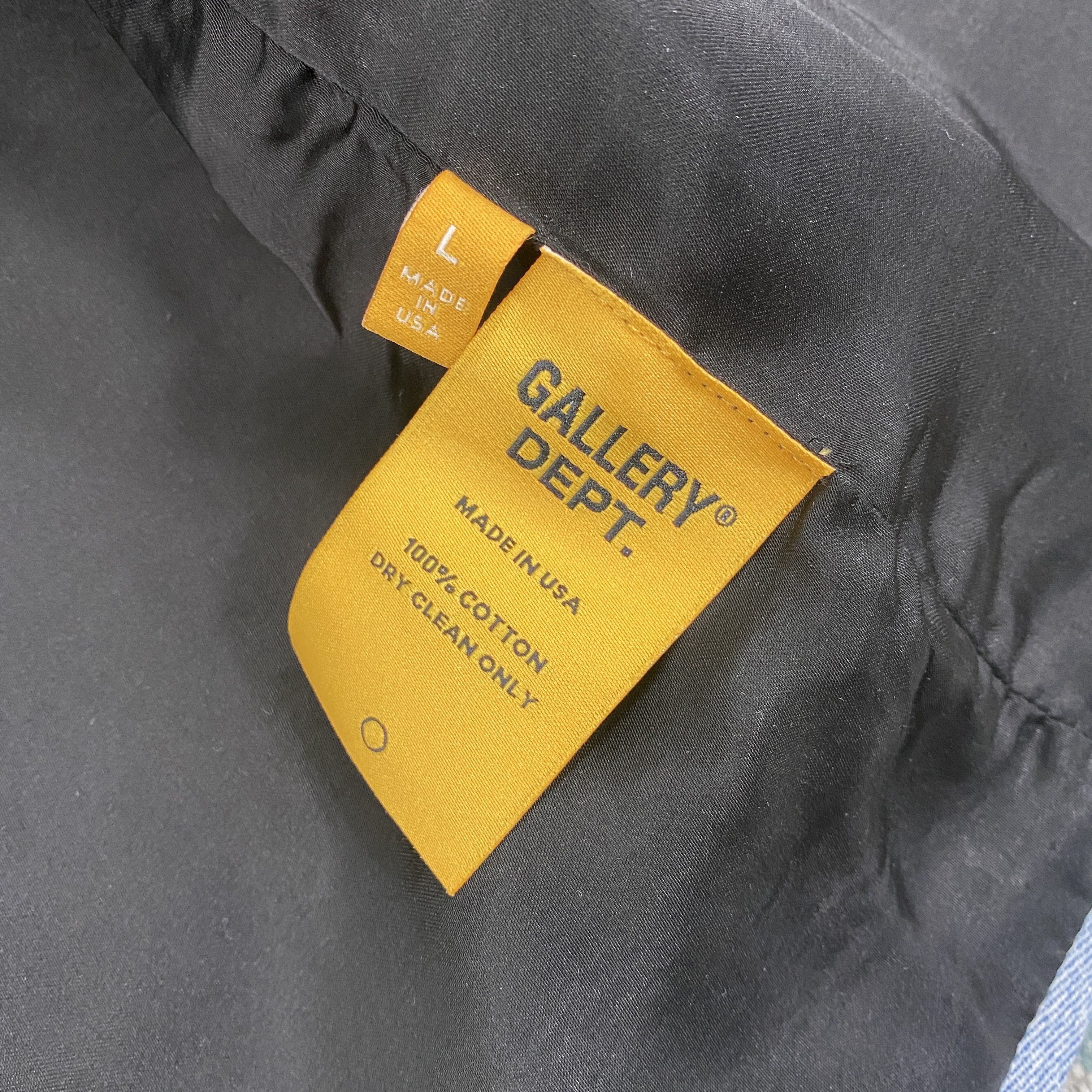 Gallery Dept. Gallery Dept Patch Detail Sleeveless Vest In Blue RRP £1250 Size US M / EU 48-50 / 2 - 11 Thumbnail