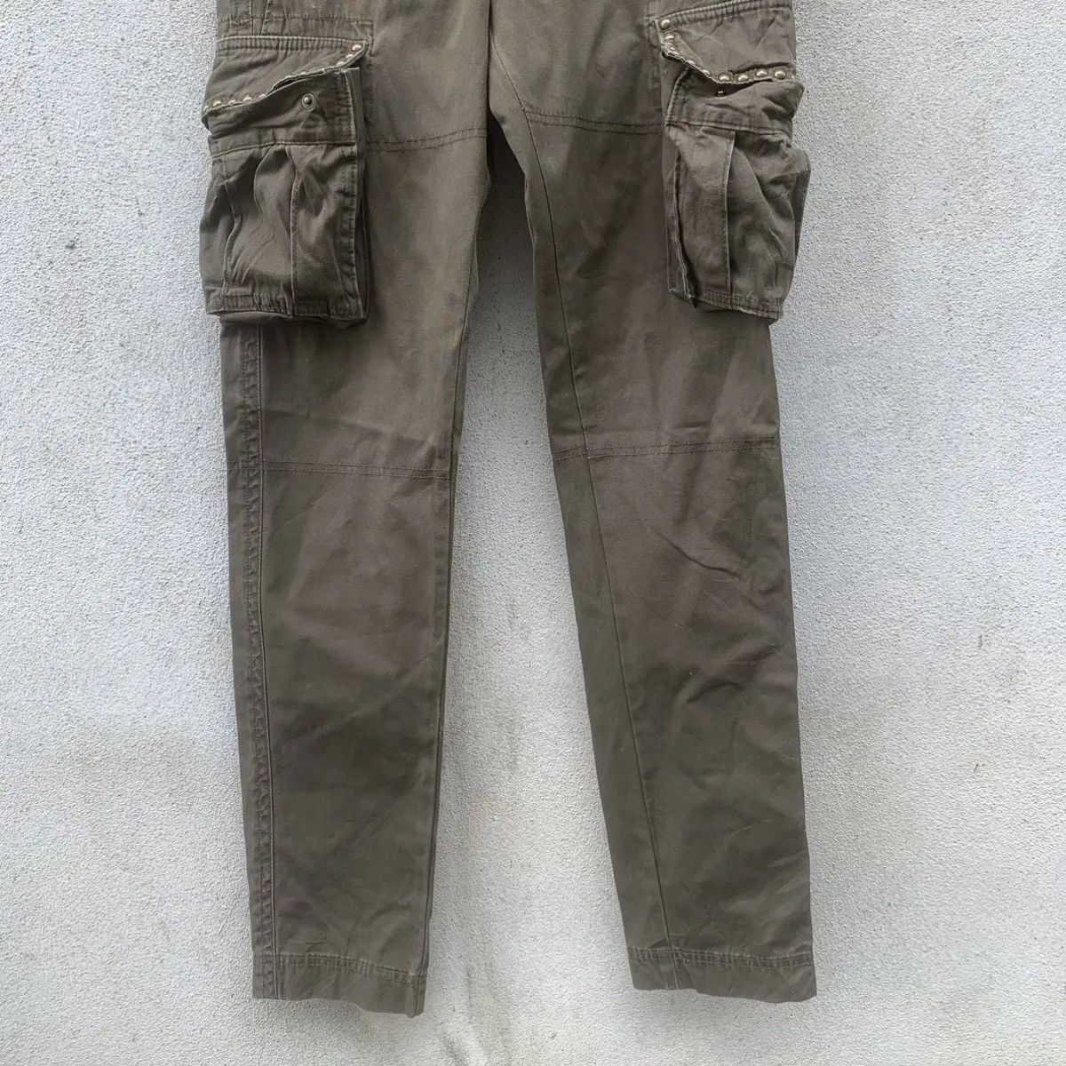 semanticdesign SEMATIC DESIGN🔥30x33 STUDDED BIGPOCKET TROUSERS CARGO PANTS Size US 30 / EU 46 - 3 Thumbnail