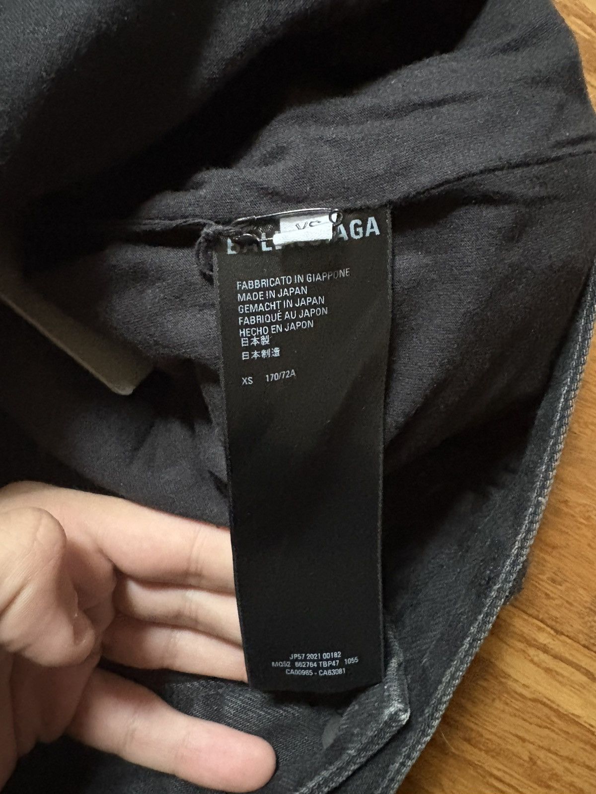 Balenciaga Balenciaga AW21 Afterworld Slashed Denim Size US 30 / EU 46 - 10 Thumbnail