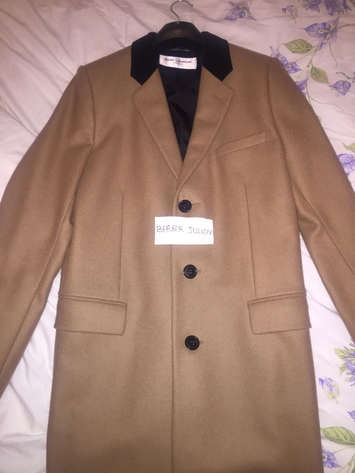 Saint Laurent Paris Saint laurent coat fw 13 sz 48 but fit like 46 Size US S / EU 44-46 / 1 - 3 Thumbnail