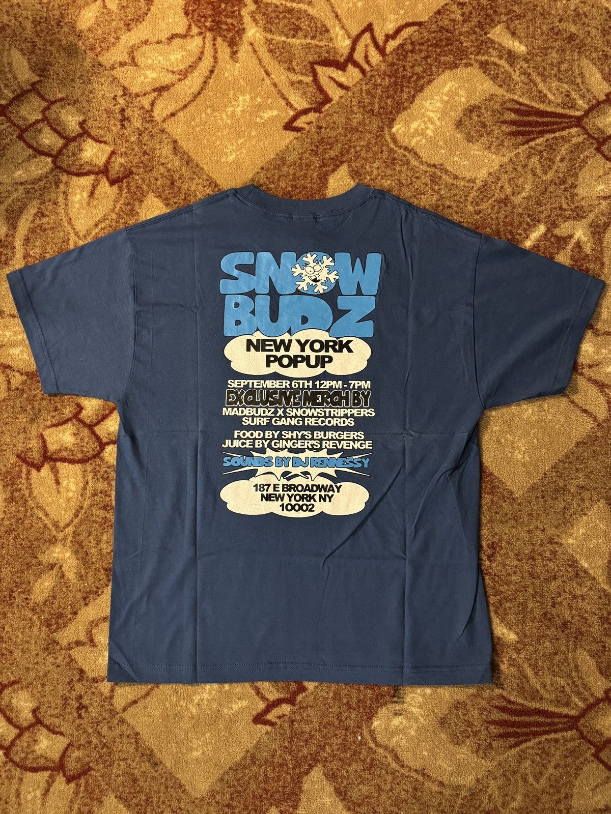 Snow Strippers Snow Strippers X Madbudz Snowbudz NYC Pop Up Shirt Size US L / EU 52-54 / 3 - 6 Thumbnail