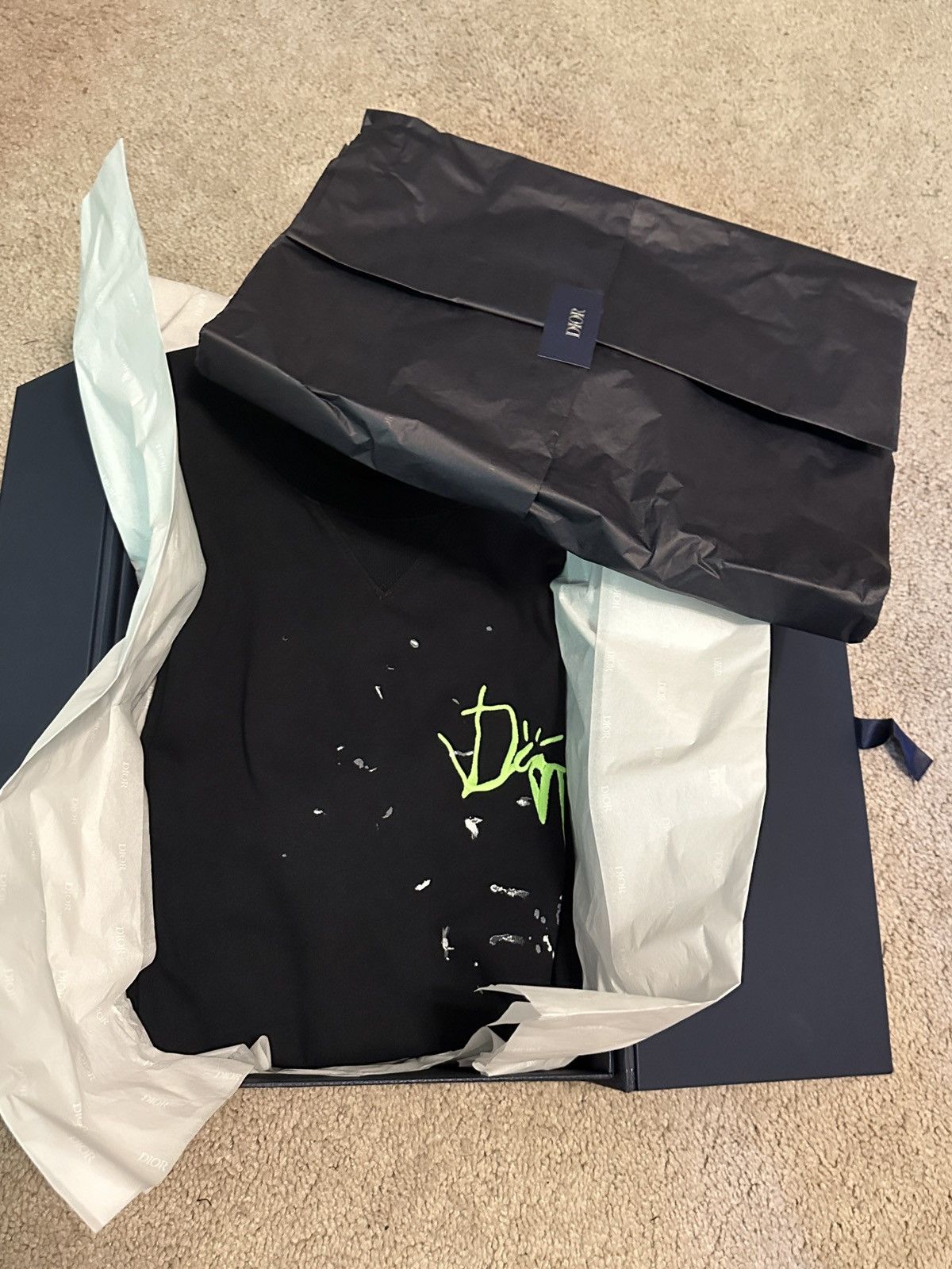 Dior Dior X Travis Scott Short sleeves Tee Shirt Size S / US 4 / IT 40 - 1 Thumbnail