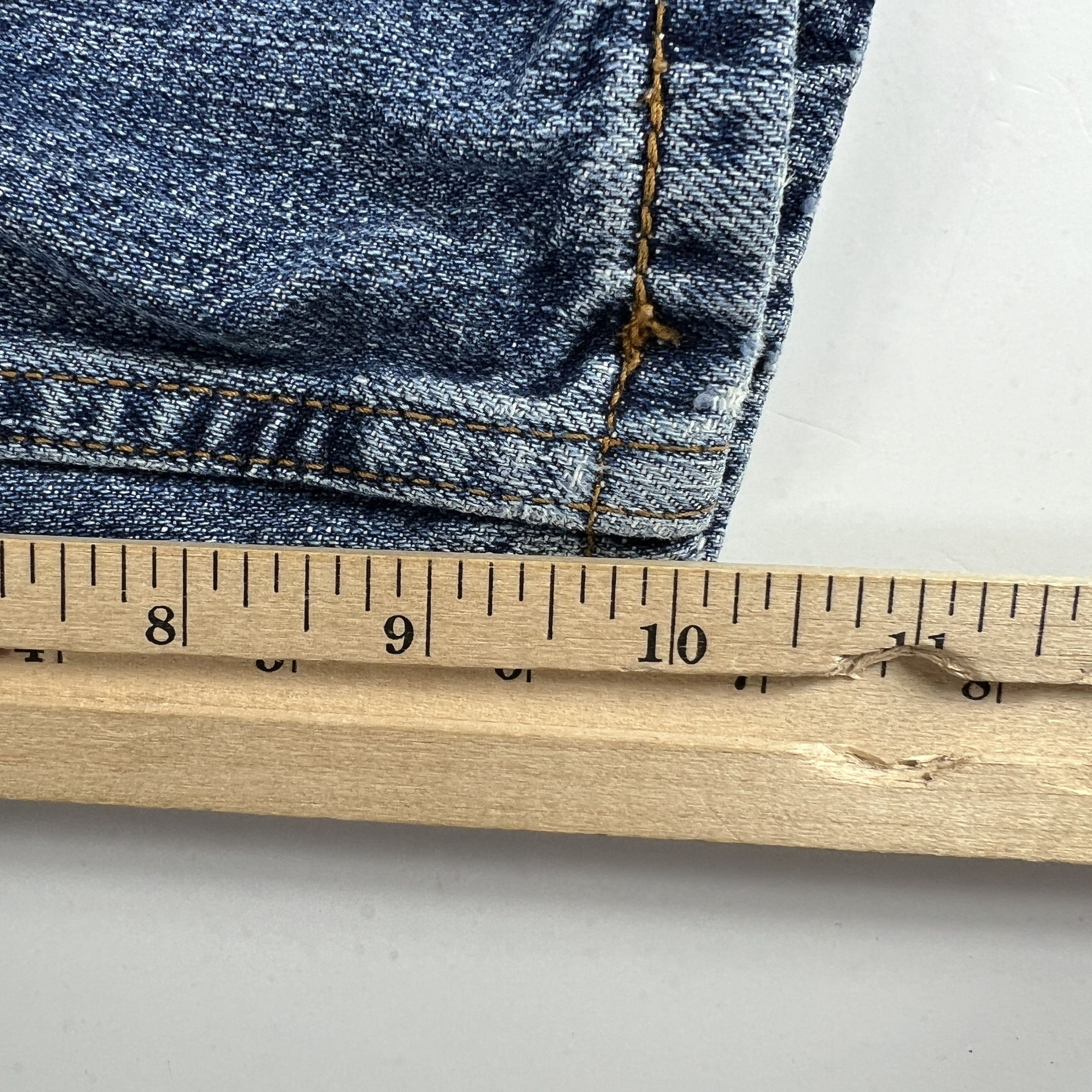 Levi's × Vintage VTG Levi's Jean Shorts 505 Cut Off Distressed Denim Jorts Size US 36 / EU 52 - 15 Thumbnail