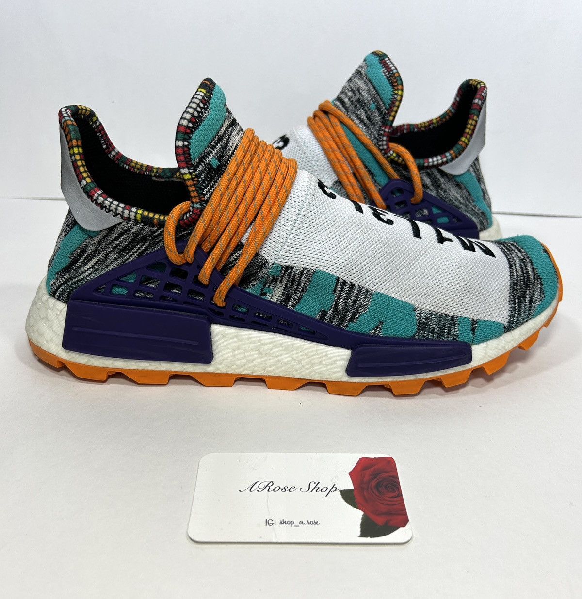 Adidas Pharrell NMD Human Race Solar Pack Shoes Size 11 M Footwear