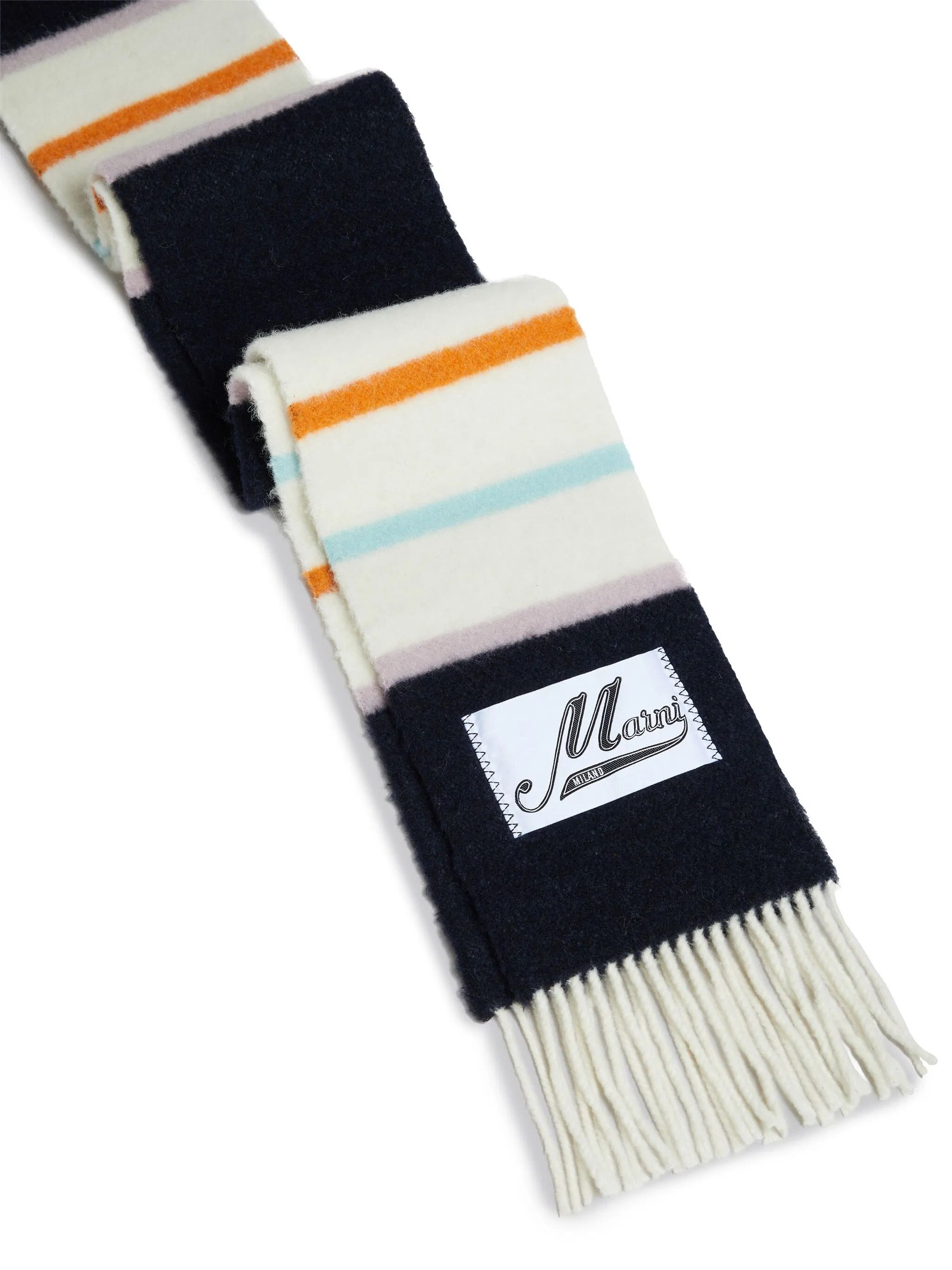 Marni o1f1d3z0725 Size: OS / Striped Scarf in Multicolor Size ONE SIZE - 2 Thumbnail