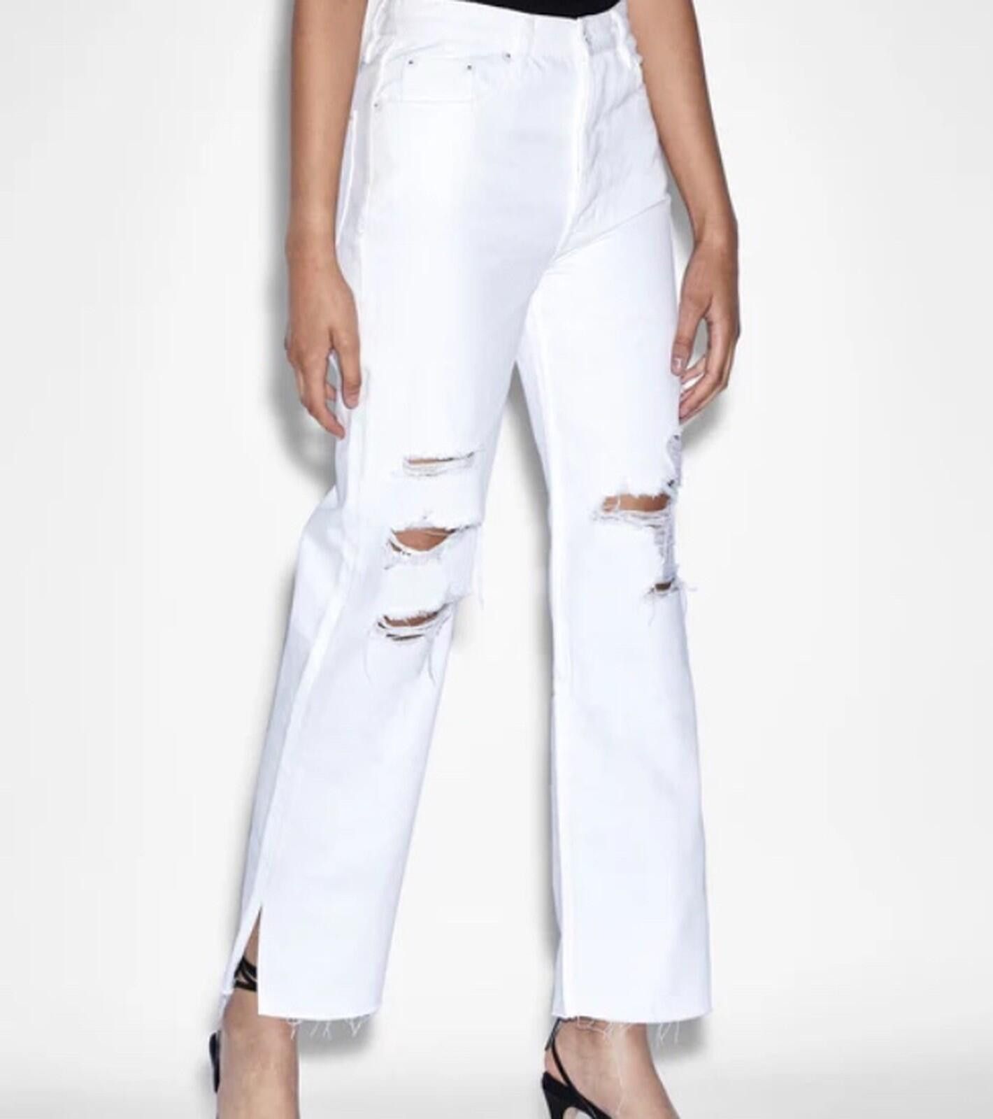 Ksubi new ksubi womens denim jeans brooklyn blanc sliced white 25 Size 25" / US 0 / IT 36 - 1 Thumbnail