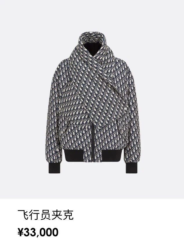 Dior dior new style printed bomber jacket Size US L / EU 52-54 / 3 - 1 Thumbnail