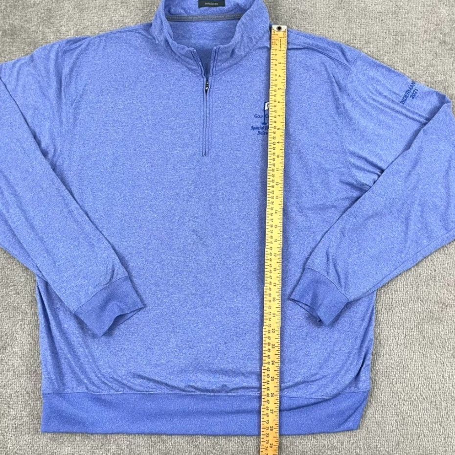 Vintage Special Olympics Delaware Golf Classic Pullover Mens XL Bidermann Quarter Zip Size US XL / EU 56 / 4 - 5 Thumbnail