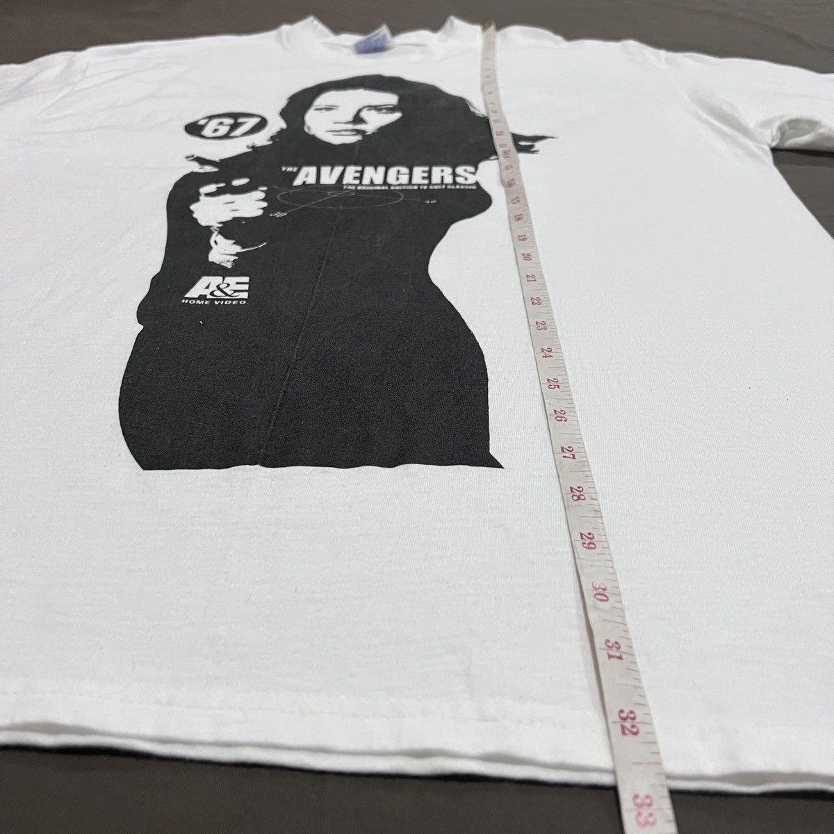 Vintage Vintage 90s Diana Rigg The Avengers TV series Promo Tee XL Size US XL / EU 56 / 4 - 10 Thumbnail