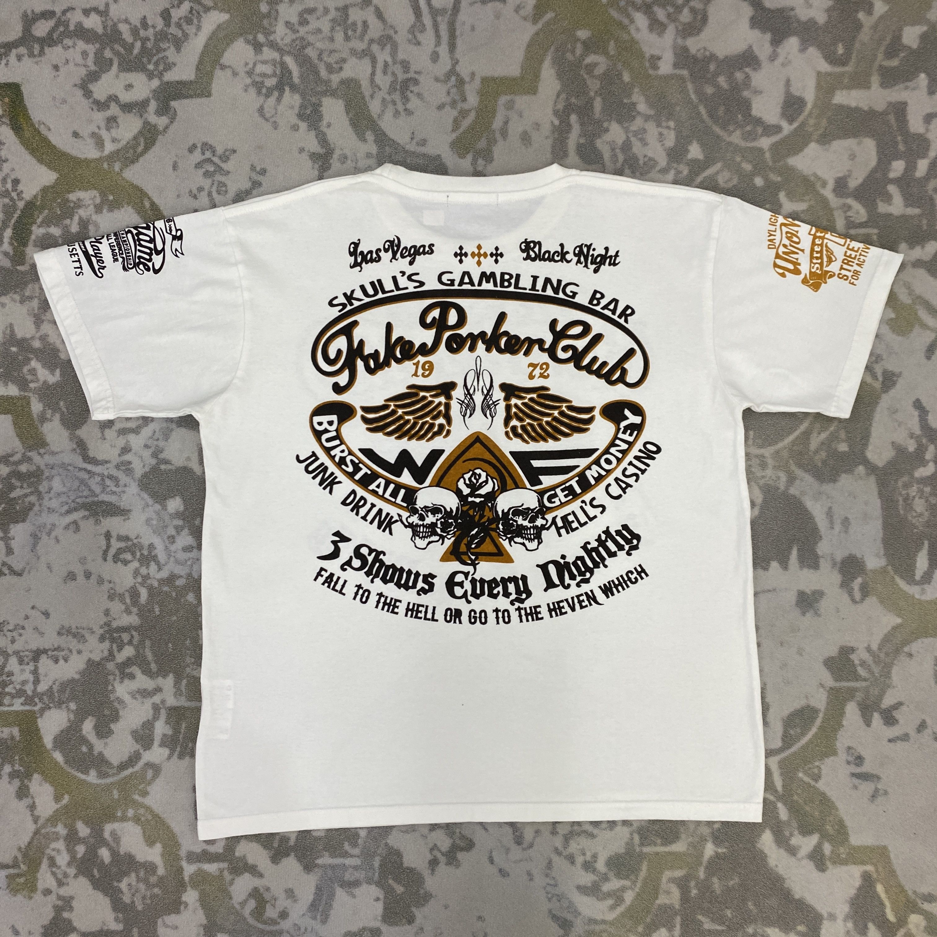 Japanese Brand Vintage Bullet Noise T-Shirt - K094 Size US L / EU 52-54 / 3 - 2 Thumbnail