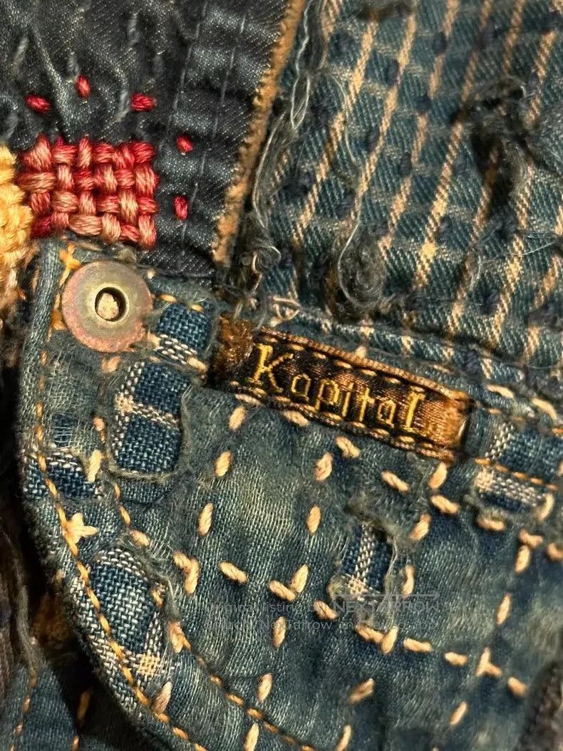 Kapital Kapital Boro Denim Ripped Jacket. Size US S / EU 44-46 / 1 - 3 Thumbnail