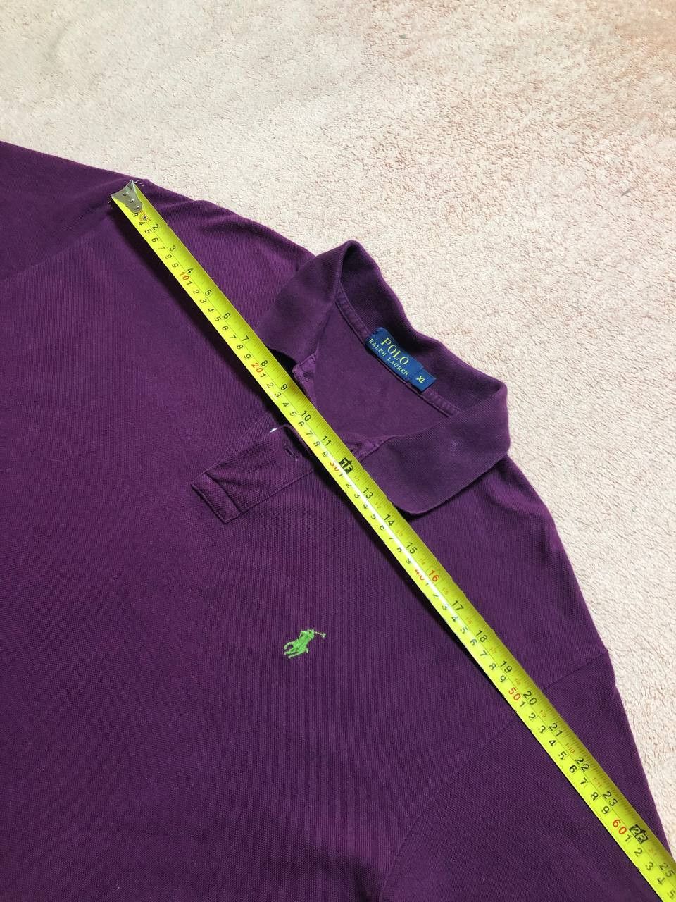 Polo Ralph Lauren Vintage Polo Ralph Lauren Embroidered Logo Polo Size XL Size US XL / EU 56 / 4 - 8 Thumbnail