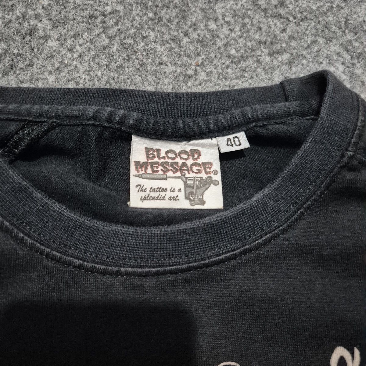 Tedman Rare design ted company blood message Size US M / EU 48-50 / 2 - 5 Thumbnail