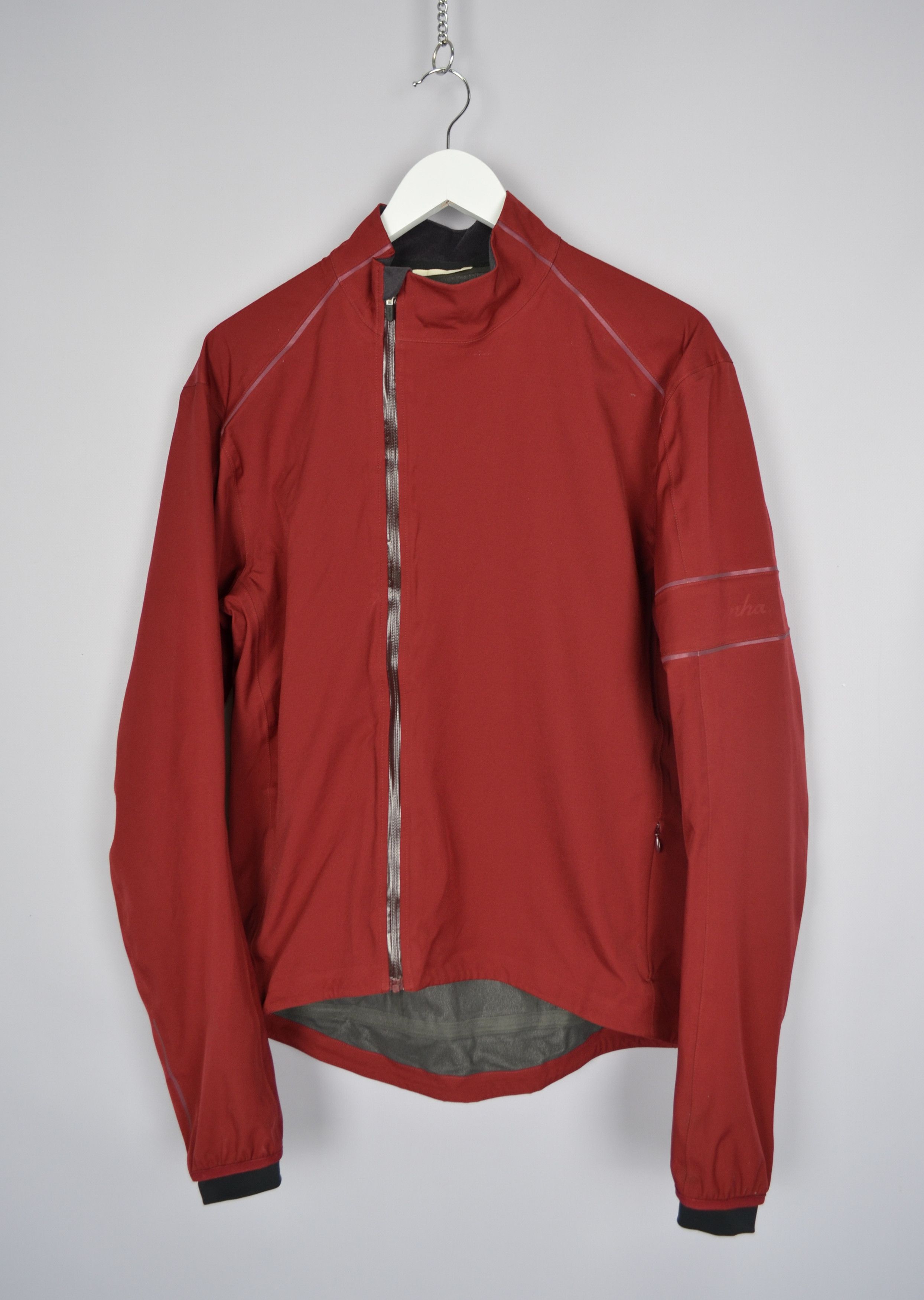 Rapha Rapha Hardshell Winter Full Zip Red Maroon Jacket Size L Size US L / EU 52-54 / 3 - 1 Thumbnail