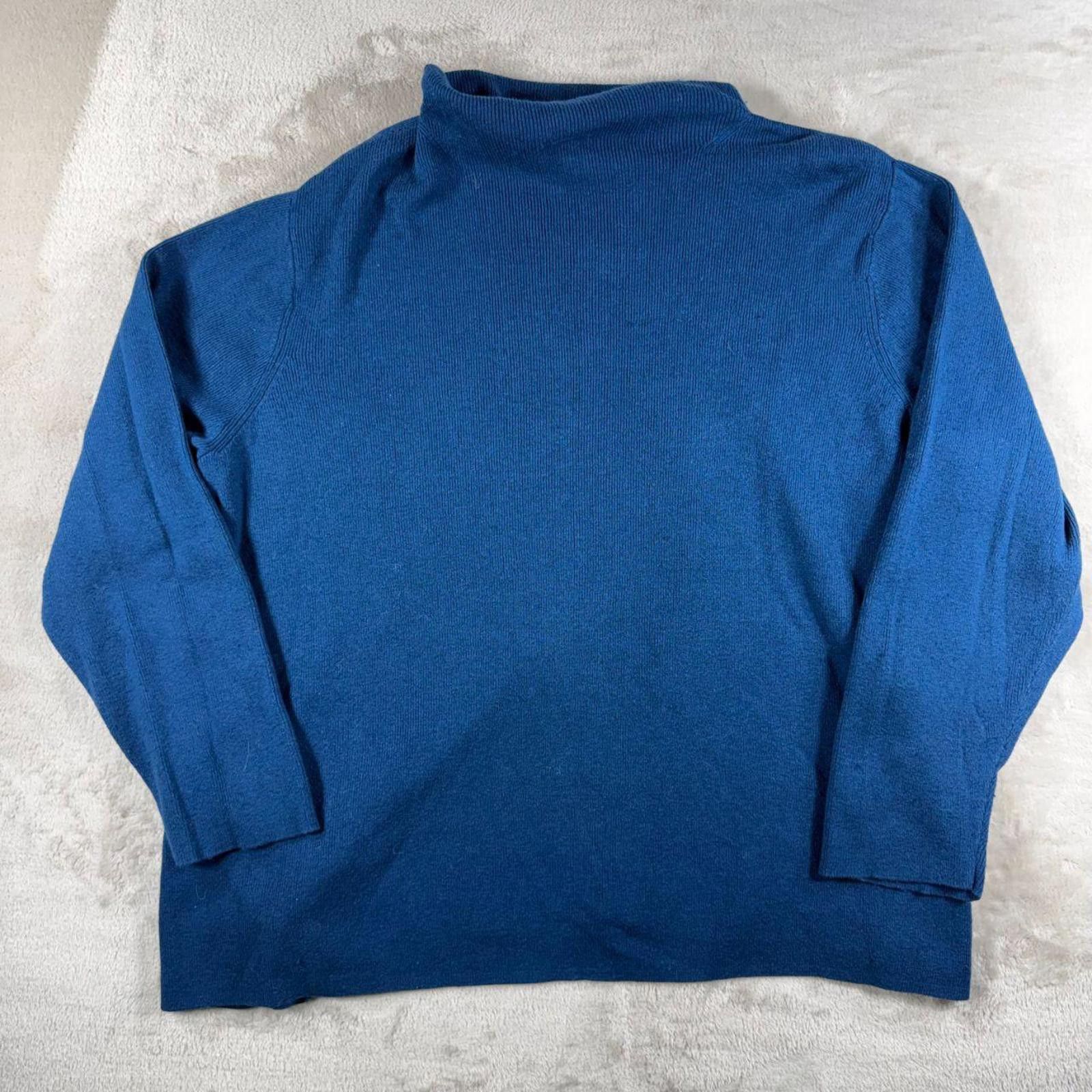Other J. Jill Sweater Women's 3X Turquoise Knit Size 3XL / US 20-22 - 8 Thumbnail