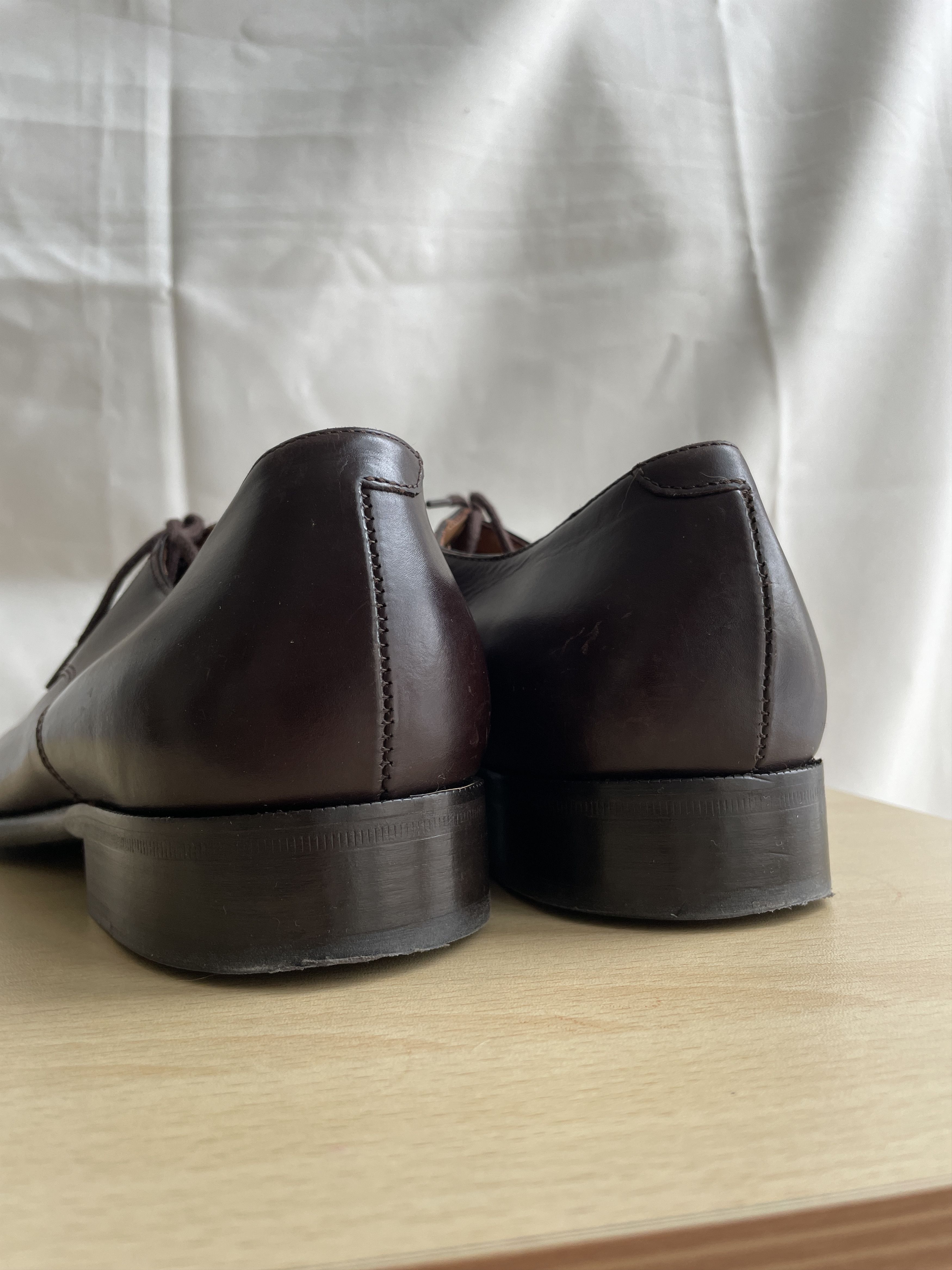 Suitsupply Suitsupply Brown Leather Derby Shoes Size US 10 / EU 43 - 6 Thumbnail