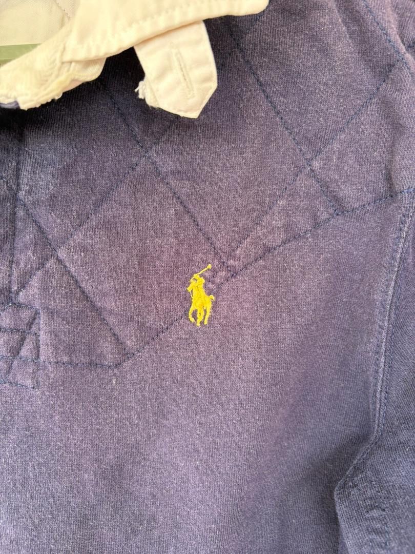 Polo Ralph Lauren VTG90 Polo Ralph Lauren PoloRugby Shirt Attachable Hoodie Size US L / EU 52-54 / 3 - 8 Thumbnail