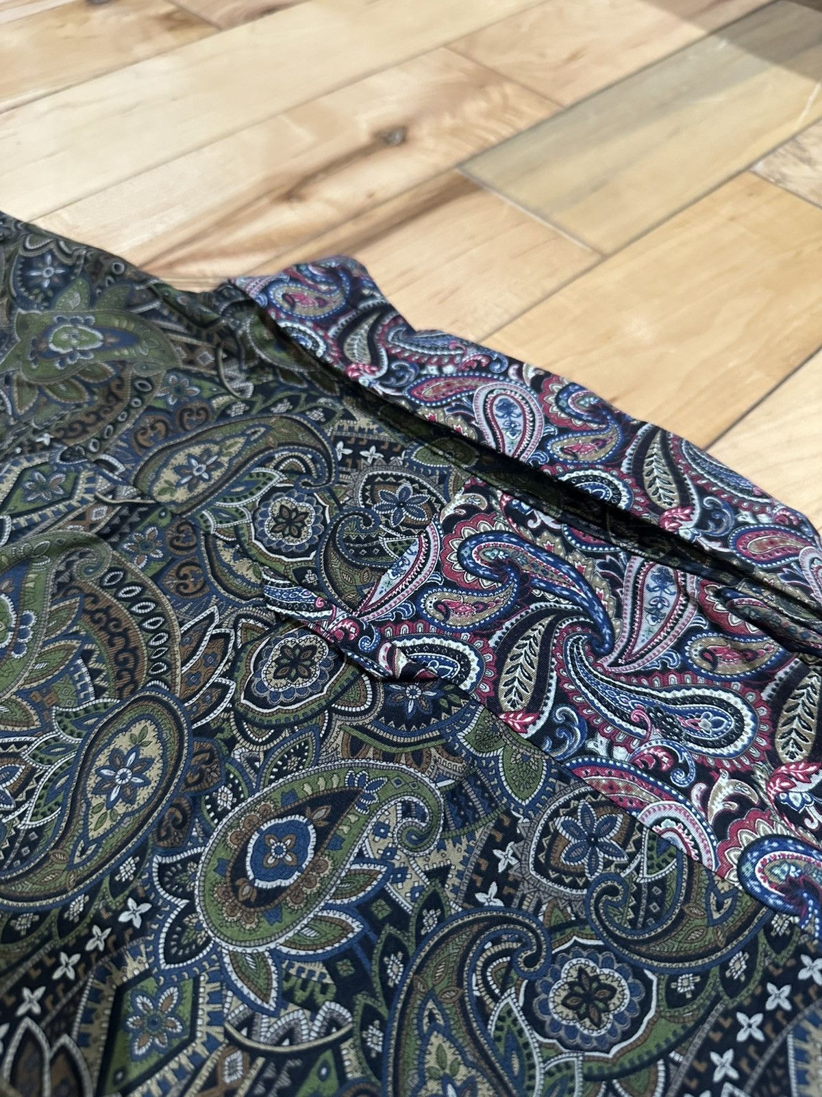 Engineered Garments Patchwork Paisley Long Sleeve Button Up Shirt Size US L / EU 52-54 / 3 - 5 Thumbnail