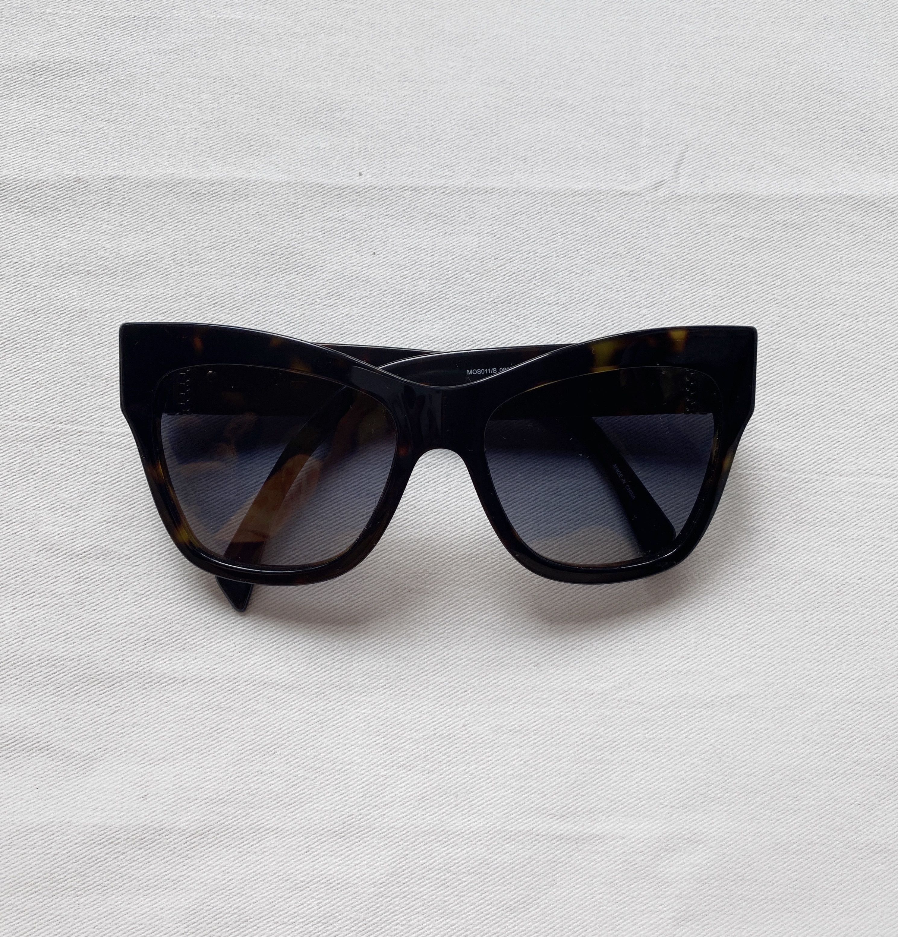 Moschino Moschino Havana Gradient Tortoiseshell Sunglasses Size ONE SIZE - 4 Thumbnail