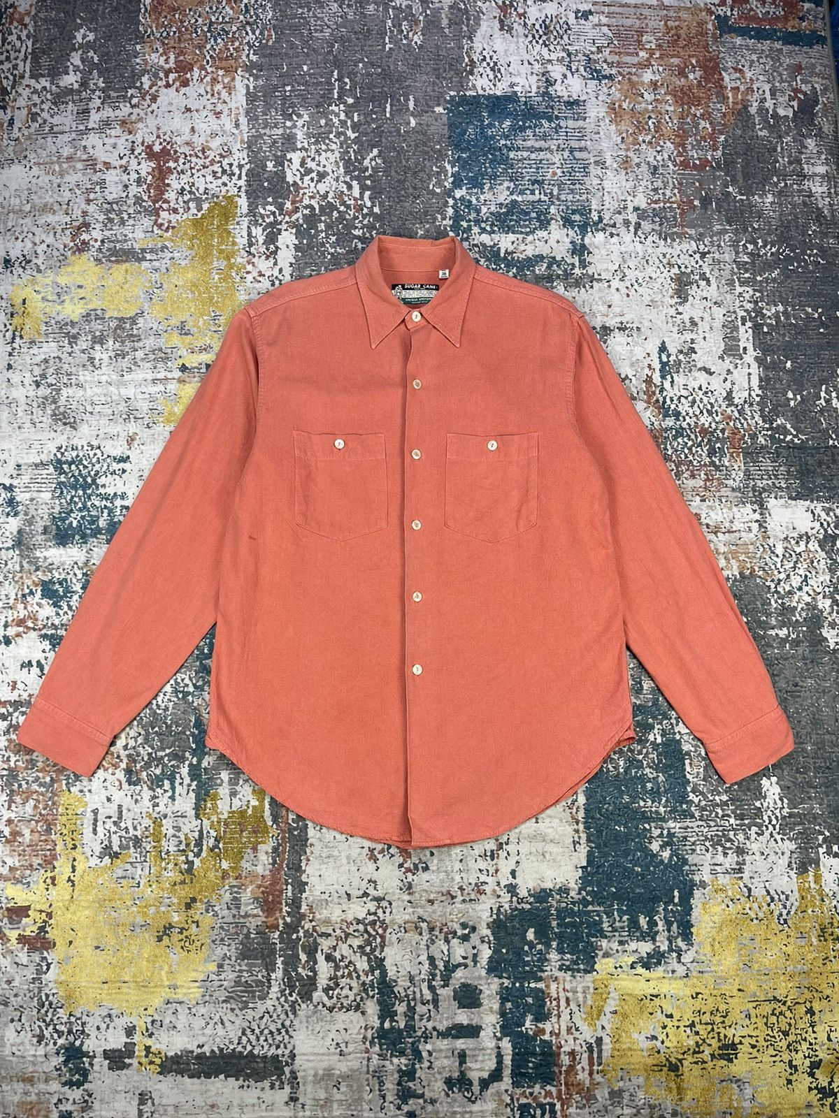 Sugar Cane Vintage Sugar Cane Uniform Button Up Workshirt Size US M / EU 48-50 / 2 - 1 Thumbnail