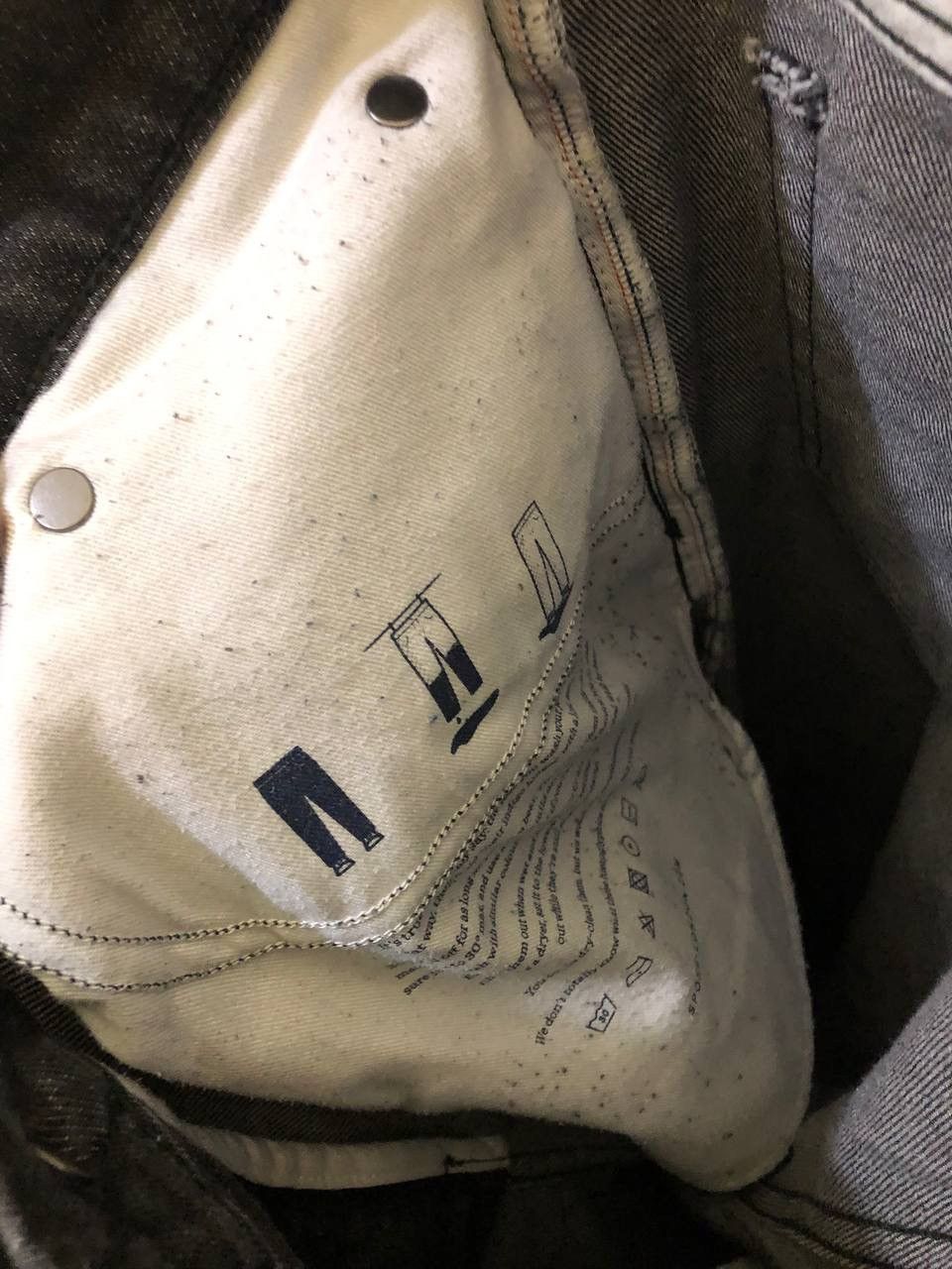 SPOKE VINTAGE SPOKE DENIM JEANS SELVEDGE JAPANESE BRAND CASUAL Y2K Size US 35 - 4 Thumbnail