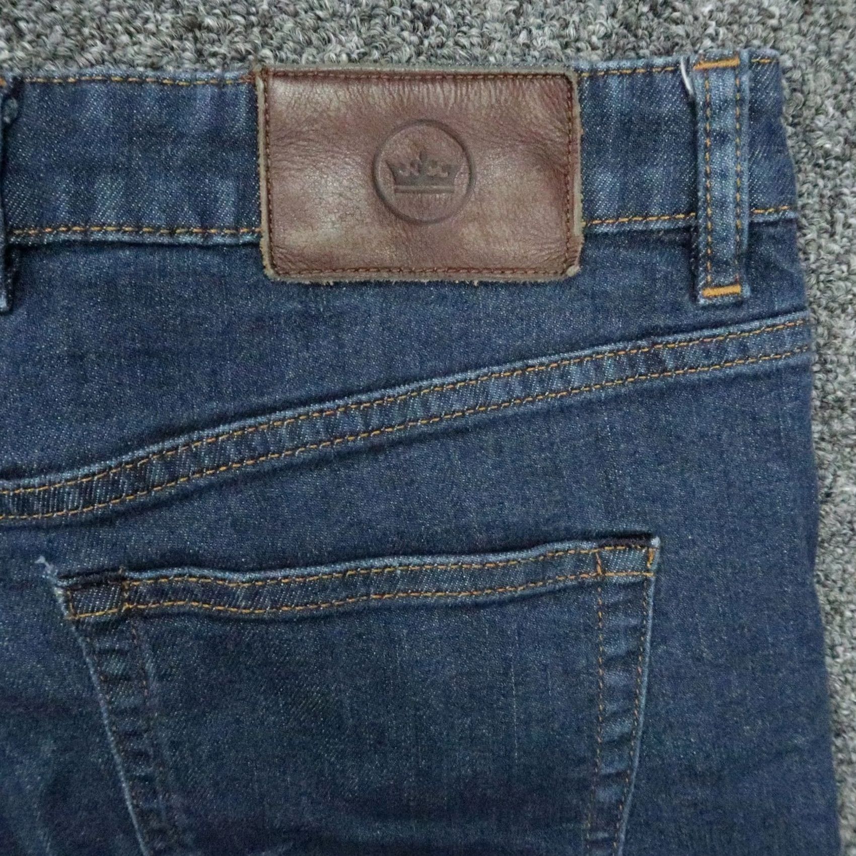 Peter Millar Peter Millar Jeans Mens 36x31 Blue Pilot Mill Stretch Denim 5 Pocket Straight Classic 90s Mens Size US 36 / EU 52 - 6 Thumbnail