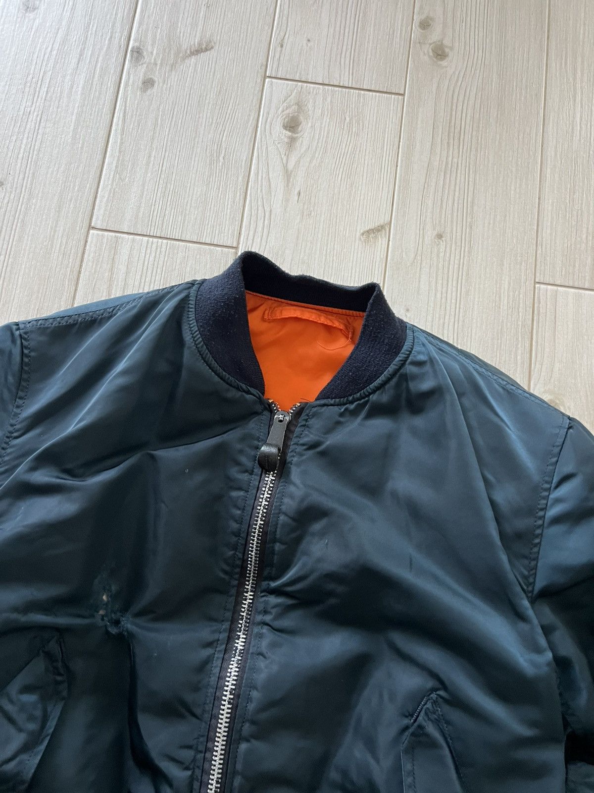 Alpha Industries Alpha Industries Reversible Bomber Jacket Size US XL / EU 56 / 4 - 12 Thumbnail