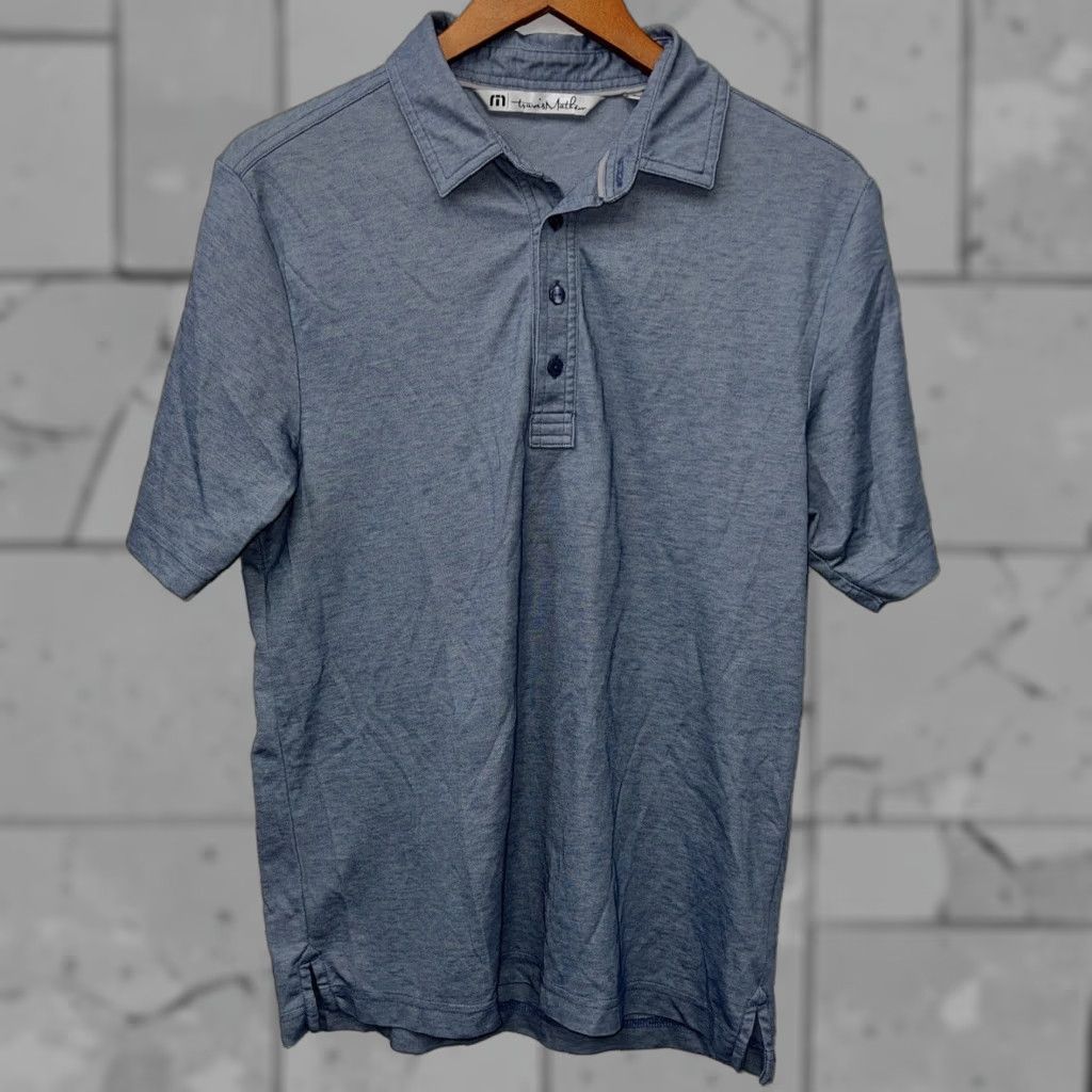 TravisMathew VINTAGE Travis Mathew Polo Shirt Men S Gray Casual Classic Size US S / EU 44-46 / 1 - 1 Thumbnail