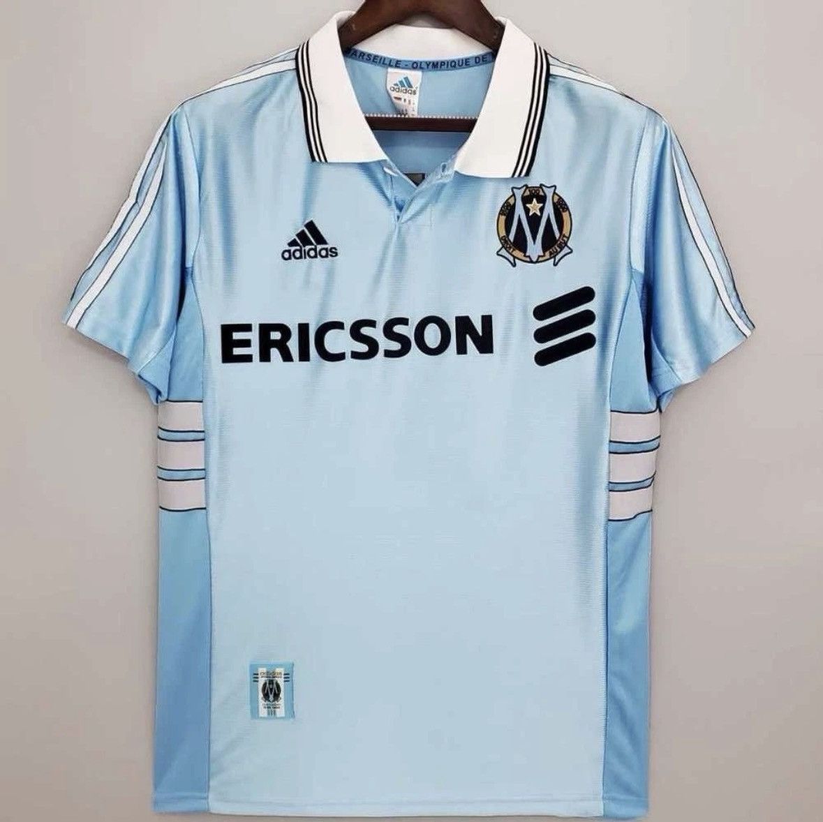 Adidas Marseille 98/99 Away Jersey Size:M Size US M / EU 48-50 / 2 - 1 Thumbnail