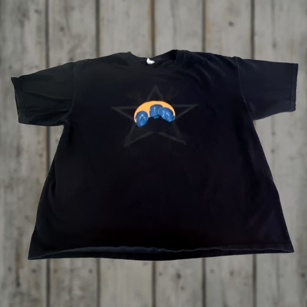 Anvil Blue Man Group Tour Tshirt XL How To Be A Megastar 2.1 Live! Double Sided Anvil Black Mens Music Size US XL / EU 56 / 4 - 1 Thumbnail