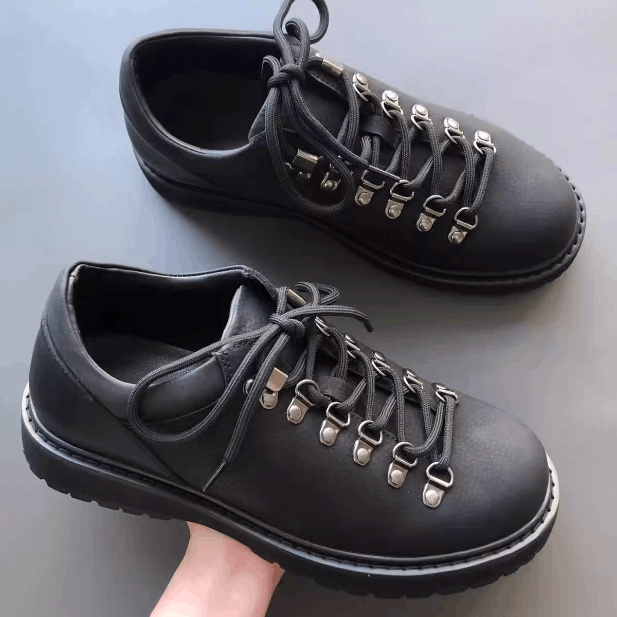 Vintage Utility punk hiphop military outdoor hiking boots shoes Size US 14 / EU 47 - 7 Thumbnail